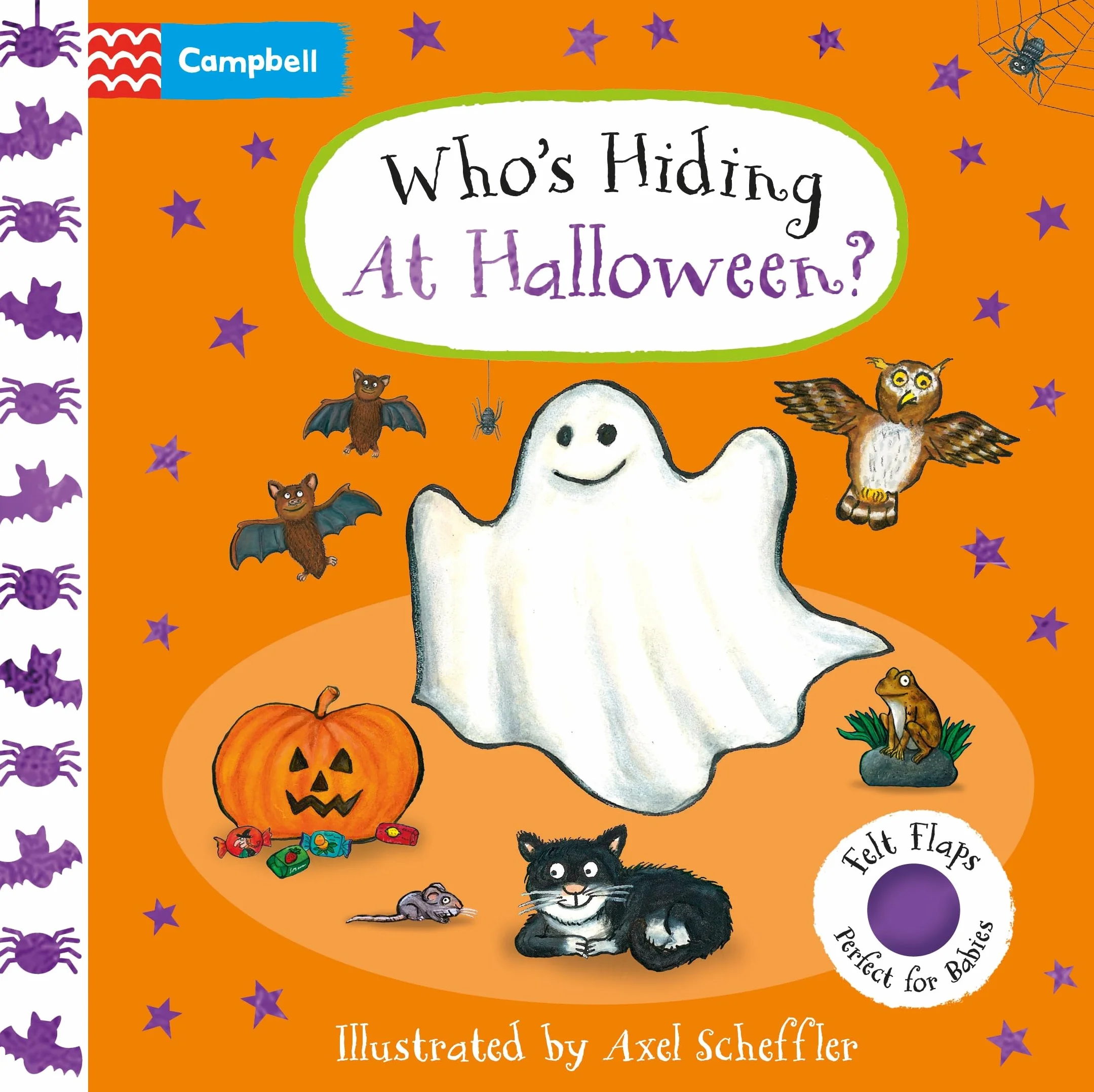 Who's Hiding At Halloween? (24): A Felt Flaps Book - the perfect Halloween gift for babies!