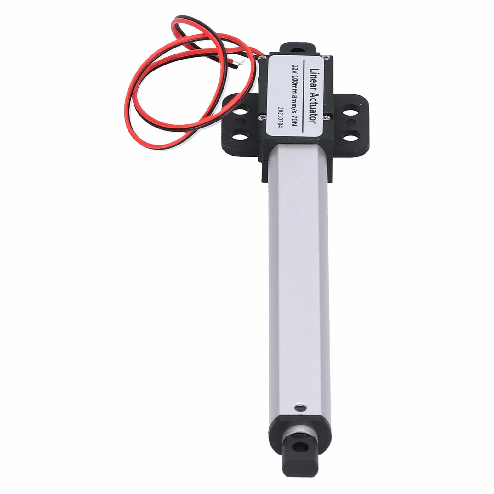 Siłownik liniowy 12V 100mm mini z niskim hałasem wewnętrznym wyłącznikiem krancowym i ochroną przed zwarcie do elektrycznych podnośników