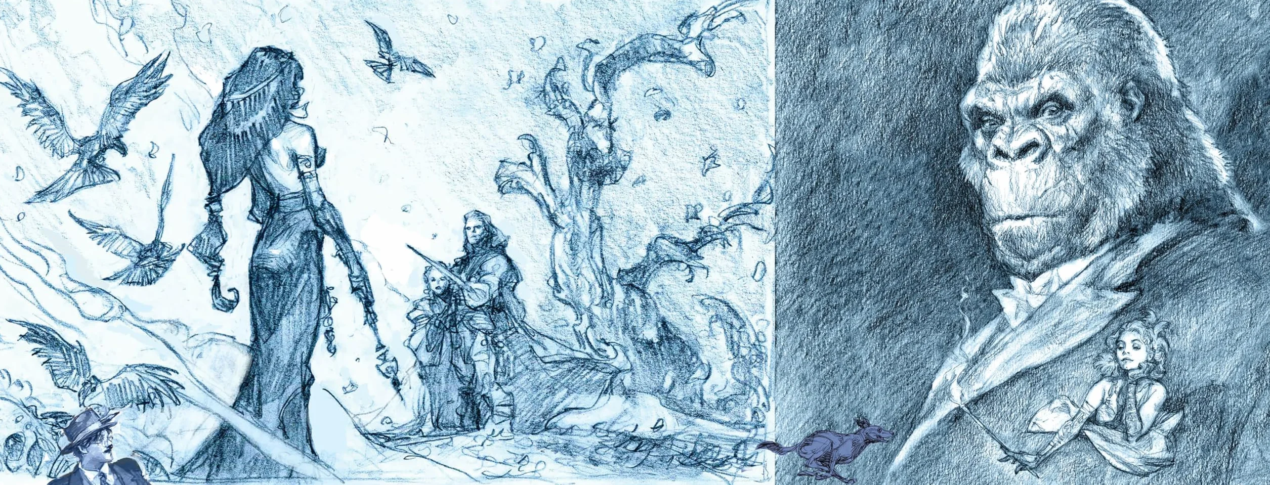 Iain McCaig's Once Upon a Time in the Sketchbook