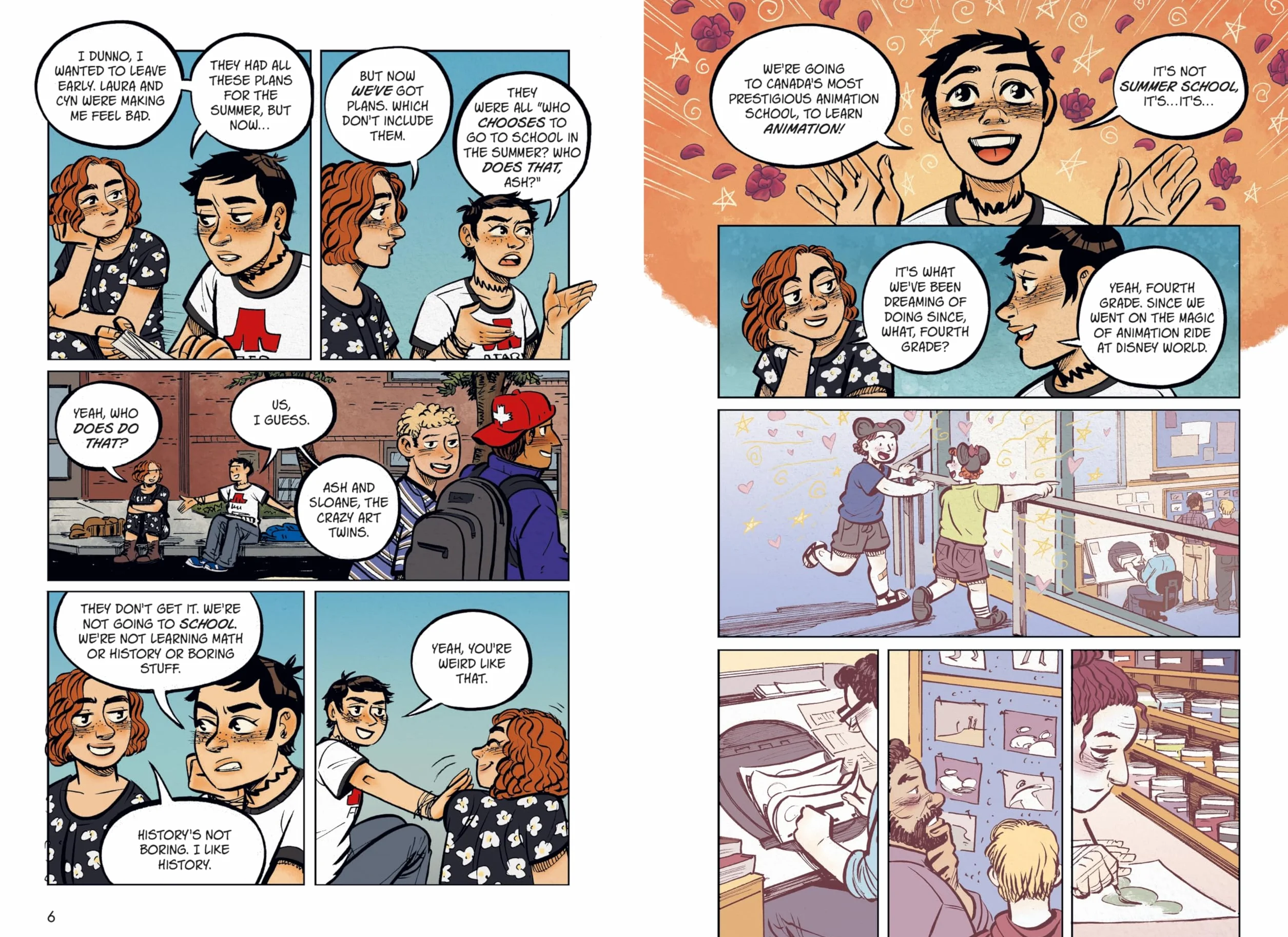 Inbetweens: A Graphic Novel