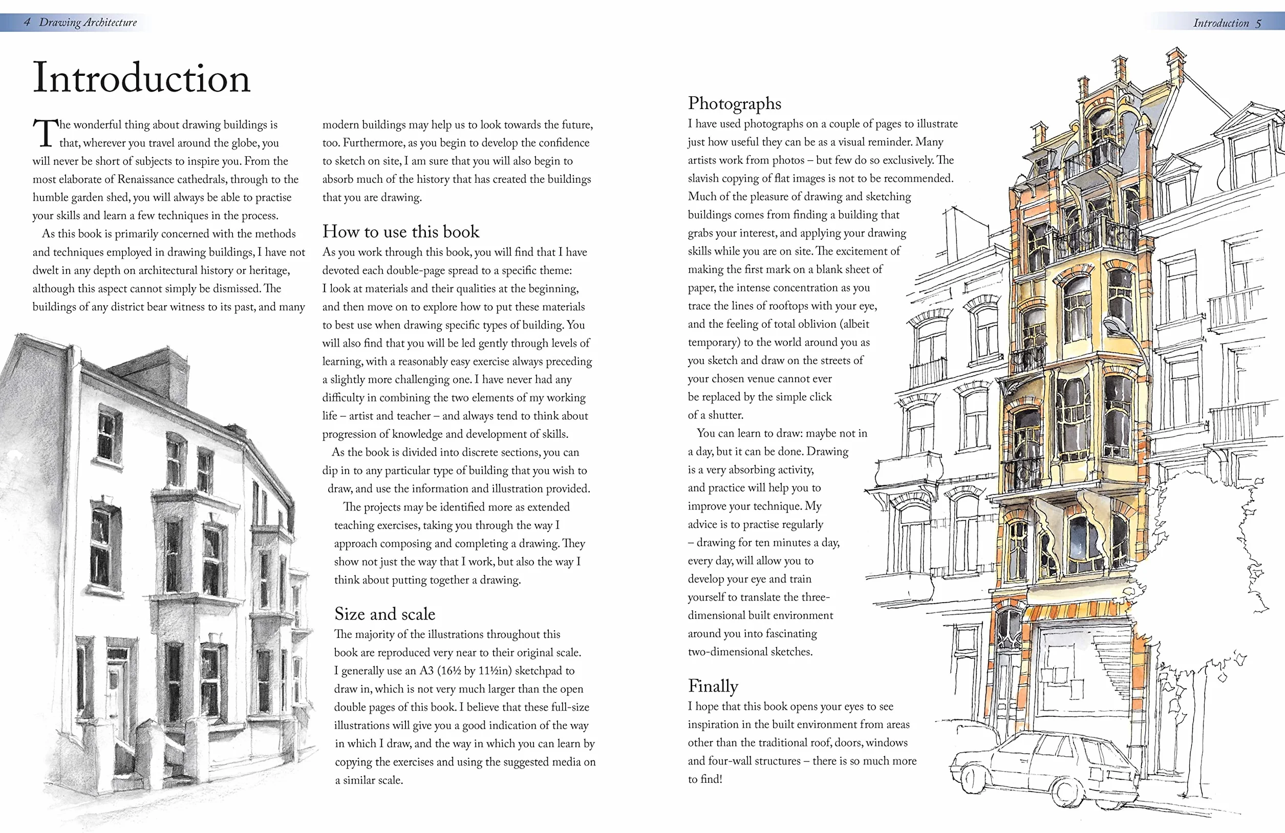 Drawing Architecture: The Beginner's Guide to Drawing and Painting Buildings