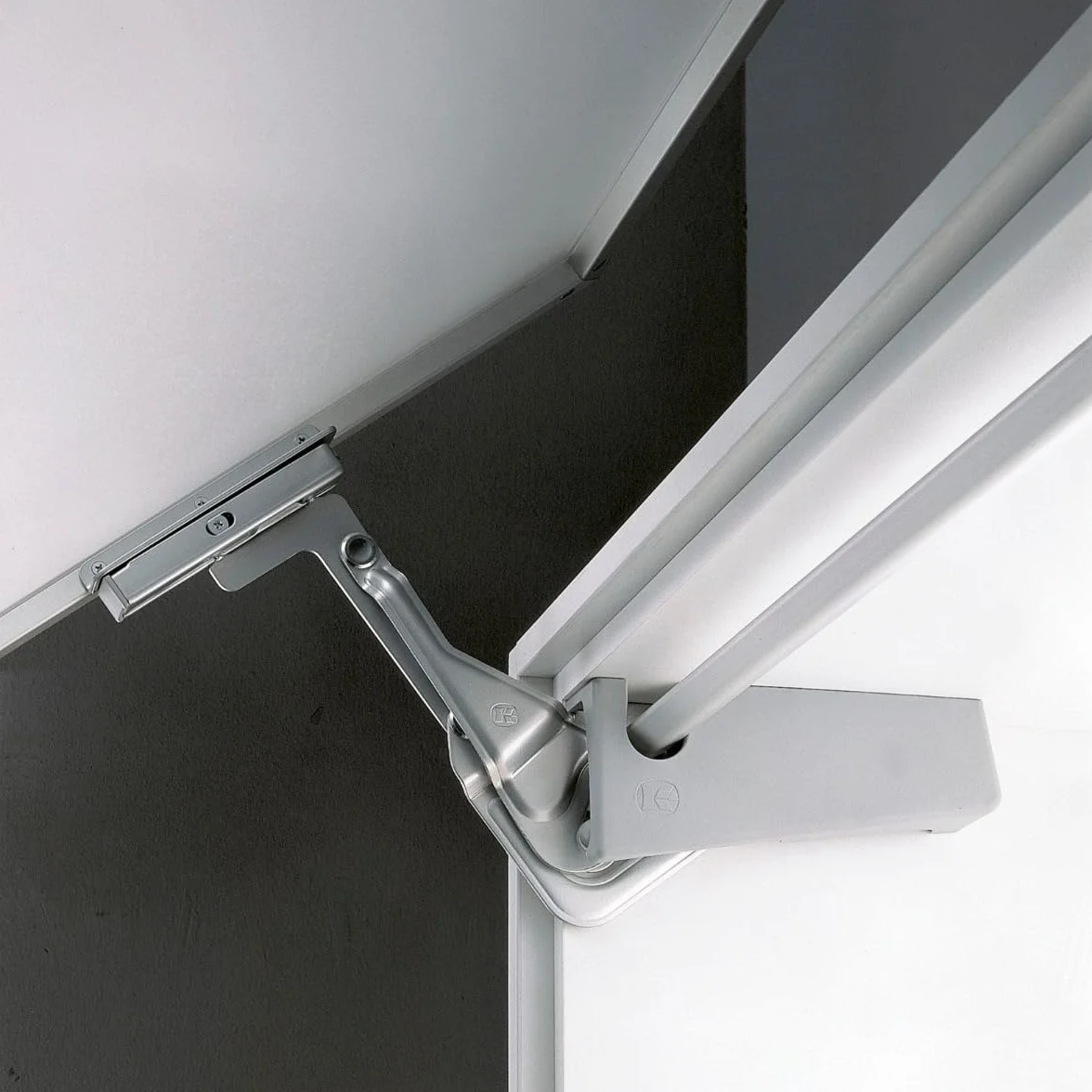 2 x SO-TECH® Kesseböhmer sprężyna kompresyjna Lift-O-Mat (wersja wzmocniona) 320N (335N) do okucia wychylnego HSB