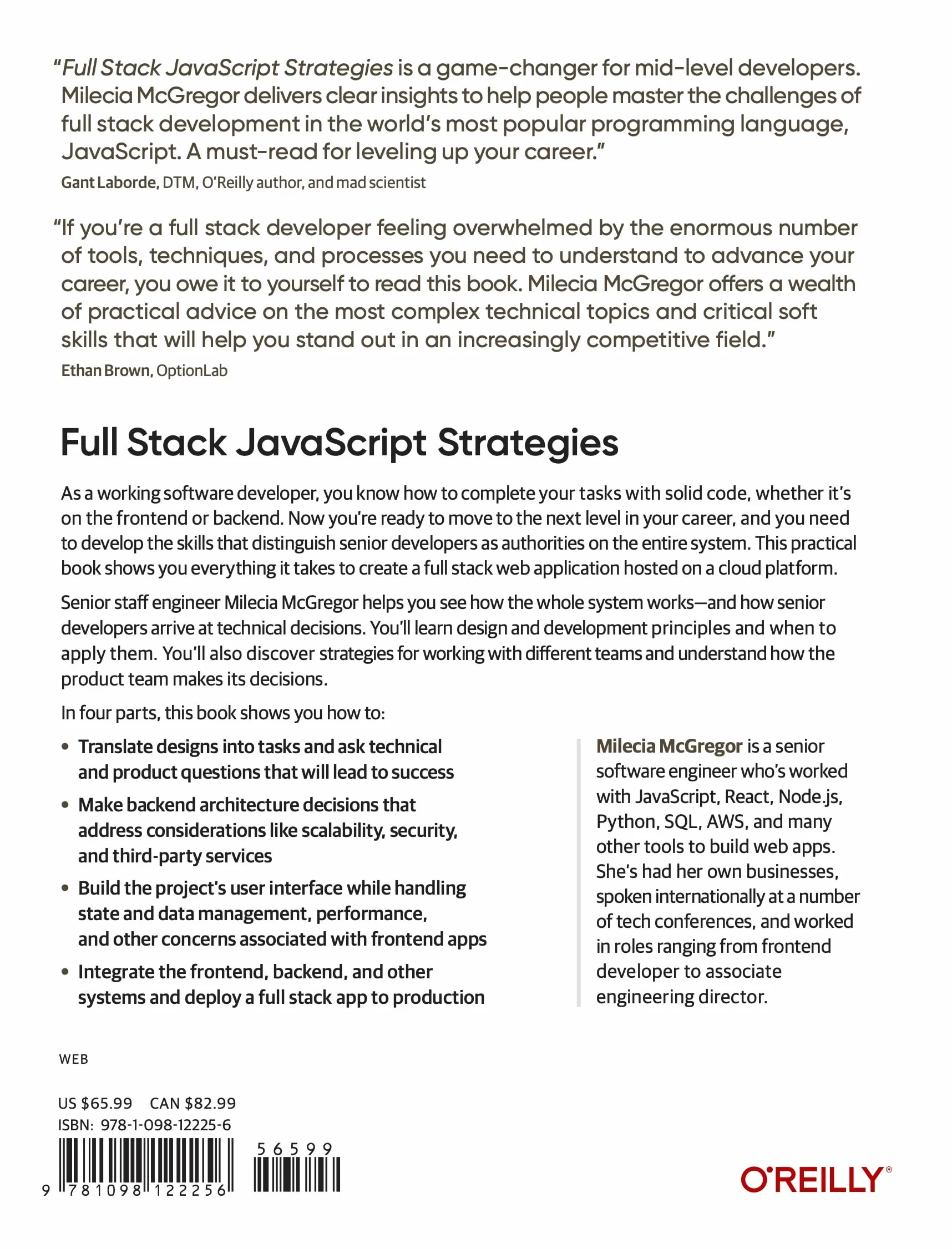 Full Stack JavaScript Strategies: Essential Concepts for Mid-Level Developers