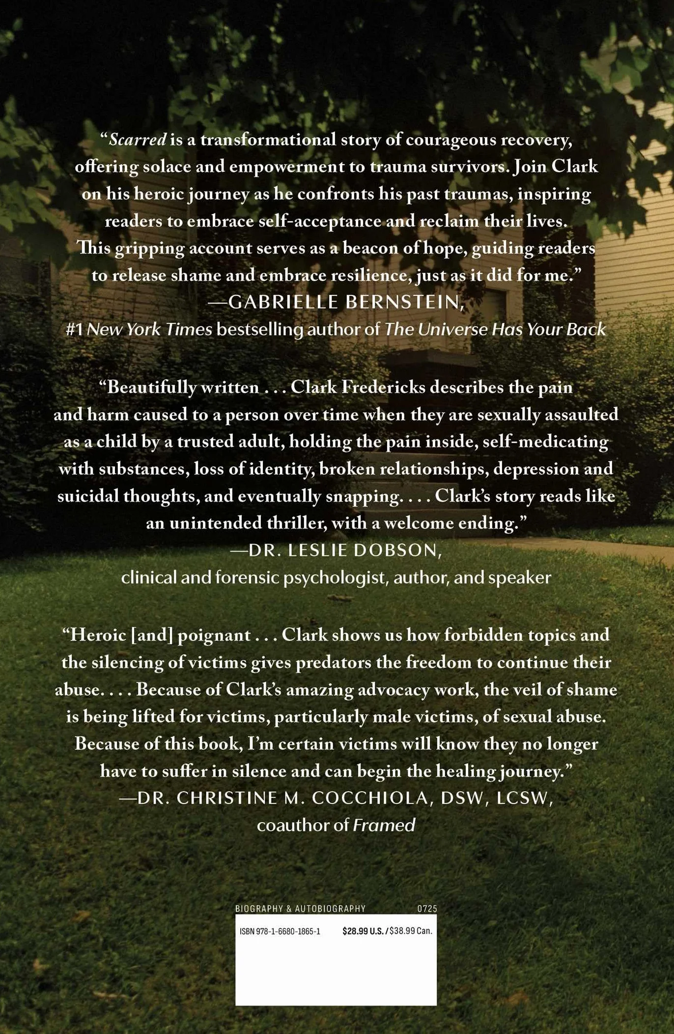 Scarred: A Memoir of a Childhood Stolen and a Life Reclaimed