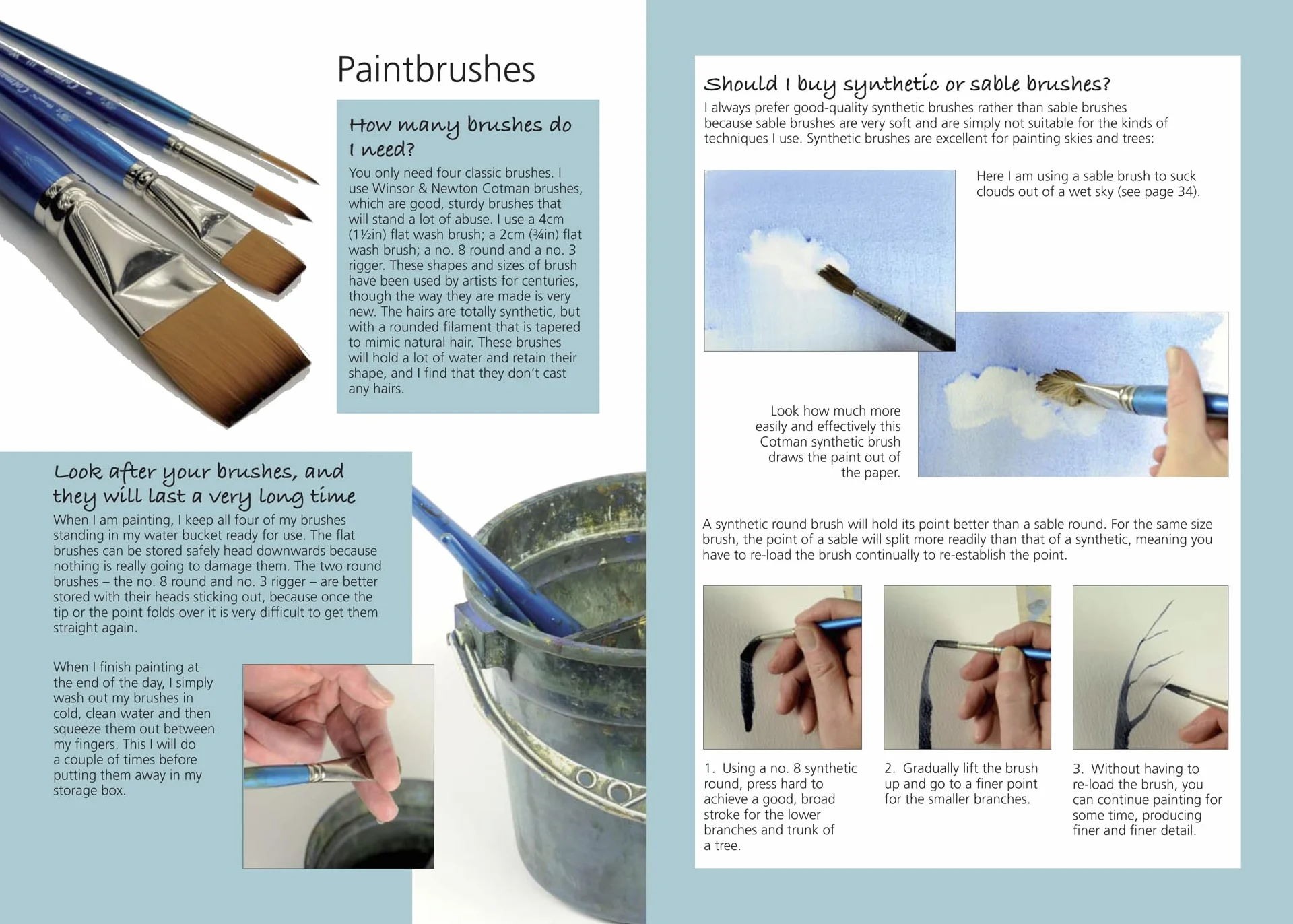 Charles Evans Pocket Book for Watercolour Artists: Over 100 Essential Tips