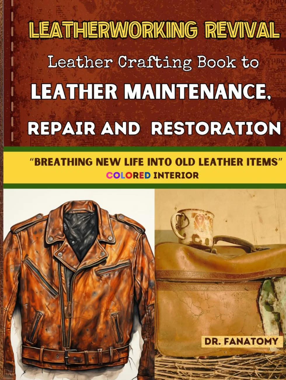 Leatherworking Revival: Leather Crafting Book for Maintenance, Repair & Restoration
