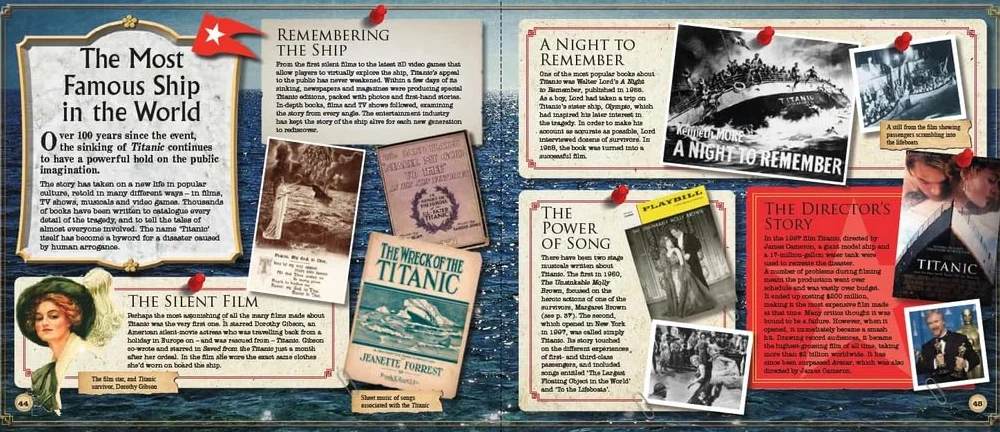 The Story of Titanic for Children: Astonishing Facts and Details about the Most Famous Ship
