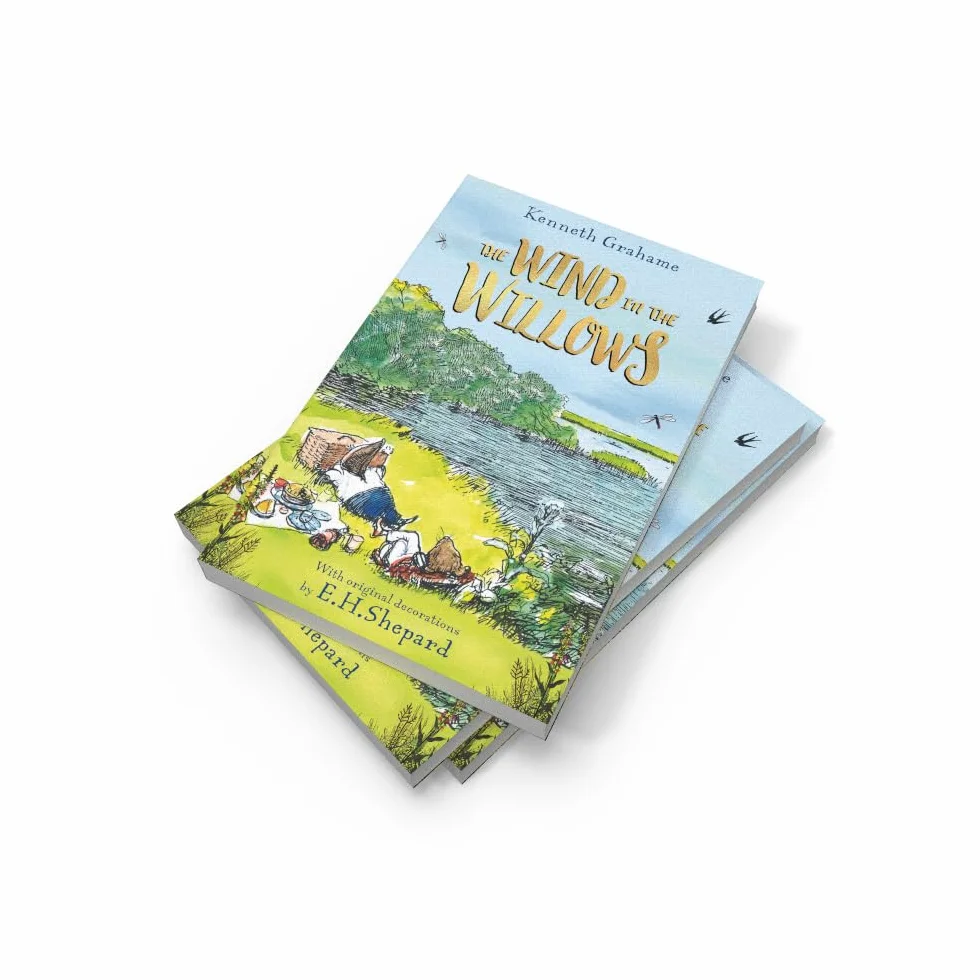 The Wind in the Willows: With original artwork, by Winnie-the-Pooh illustrator, E. H. Shepard