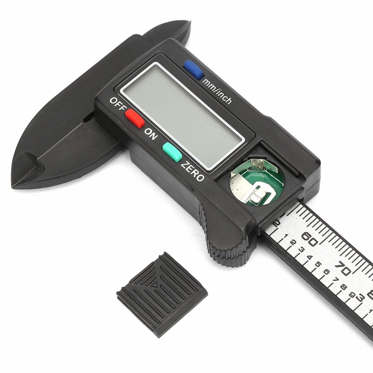 Elektroniczna Suwmiarka Cyfrowa, Mikrometr Cyfrowy Suwmiarka z Włókna Węglowego z Ekranem LCD do Użytku Domowego DIY