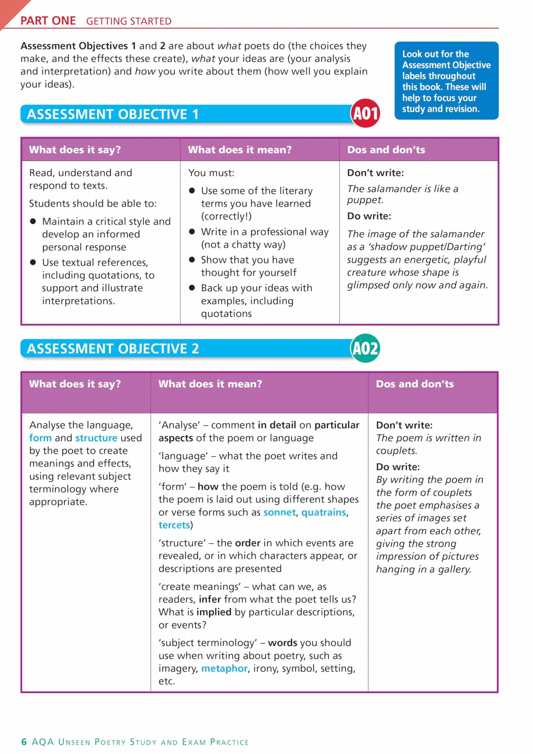 AQA English Literature Unseen Poetry Study and Exam Practice York Notes GCSE - for 2026, 2027 exams: York Notes Series