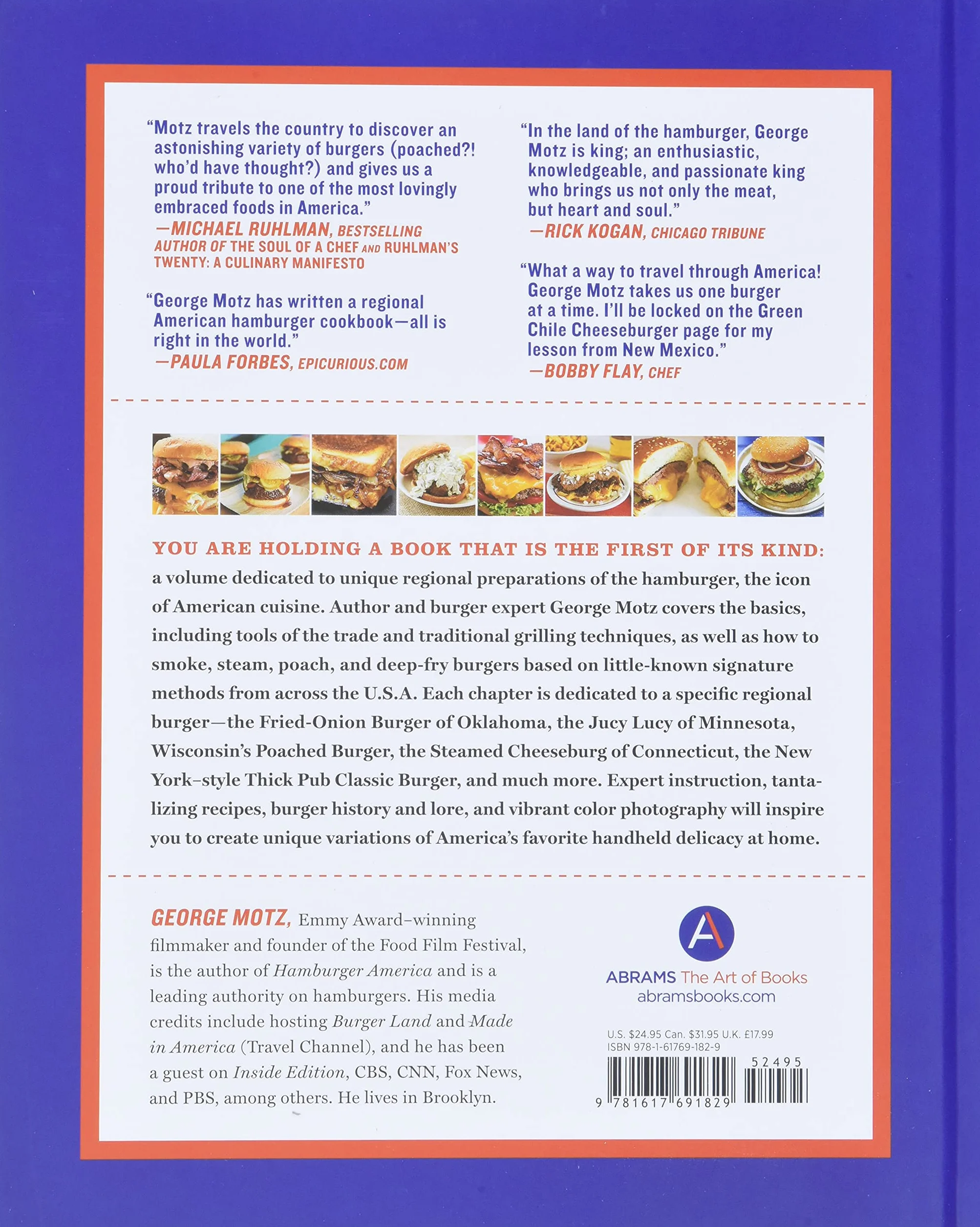 The Great American Burger Book: How to Make Authentic Regional Hamburgers at Home