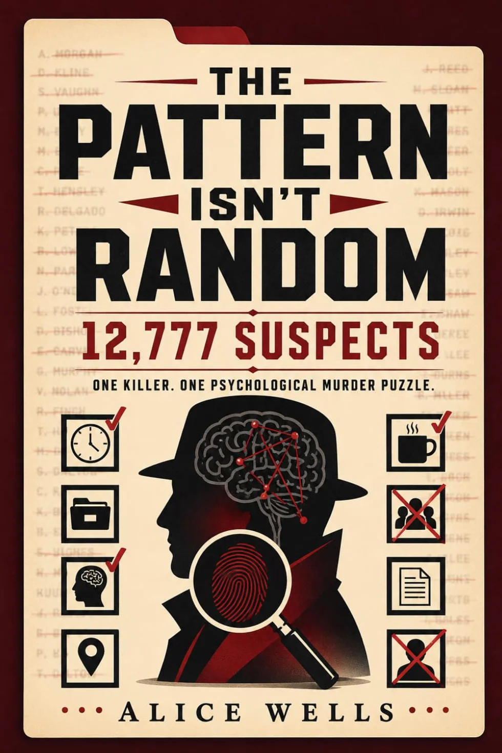 The Pattern Isn't Random: 12,777 Suspects. One Killer. One Psychological Murder Puzzle.