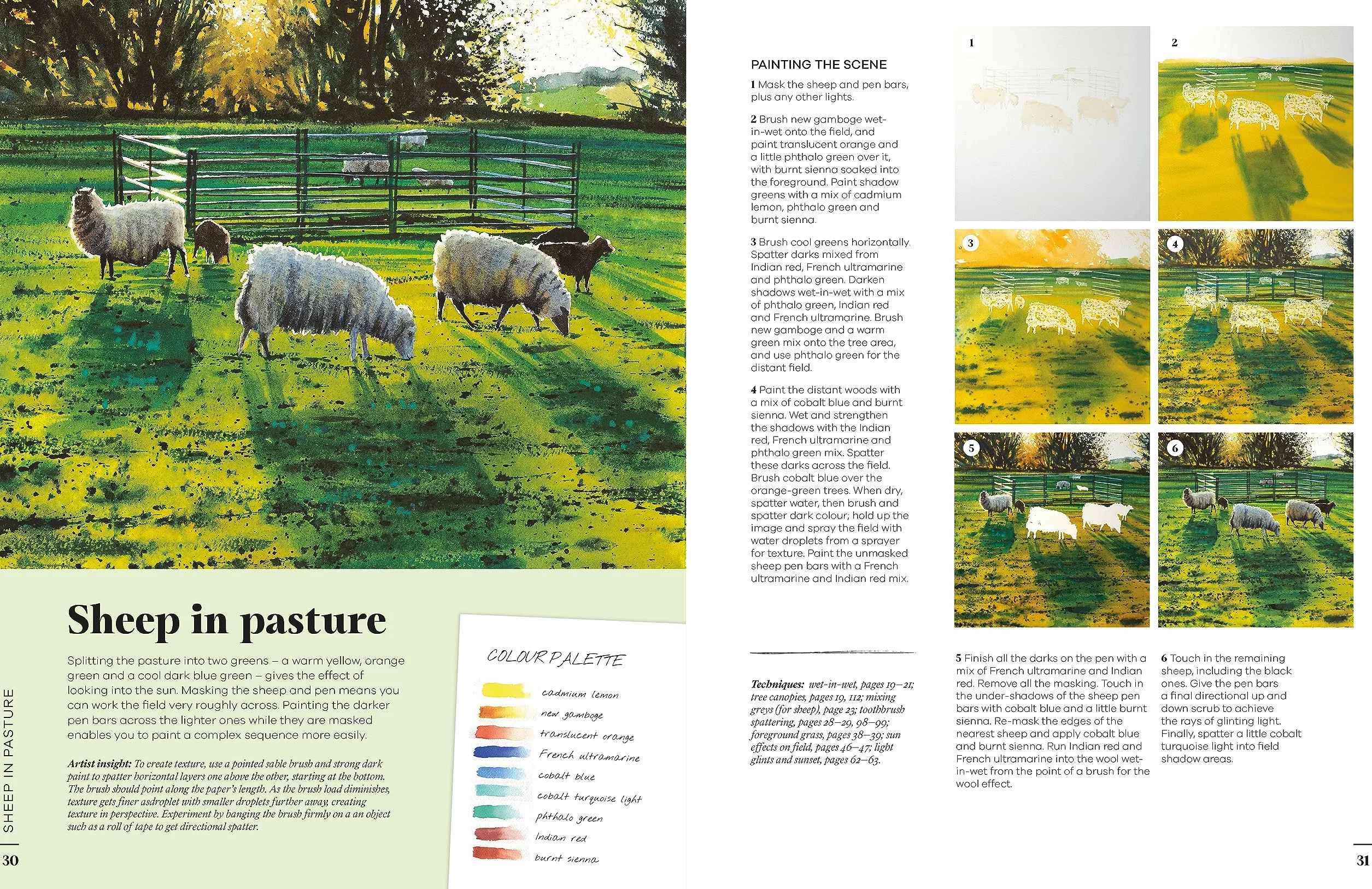 Paint 50 Landscapes: A Complete Guide to Painting Landscapes and Seascapes in Watercolour