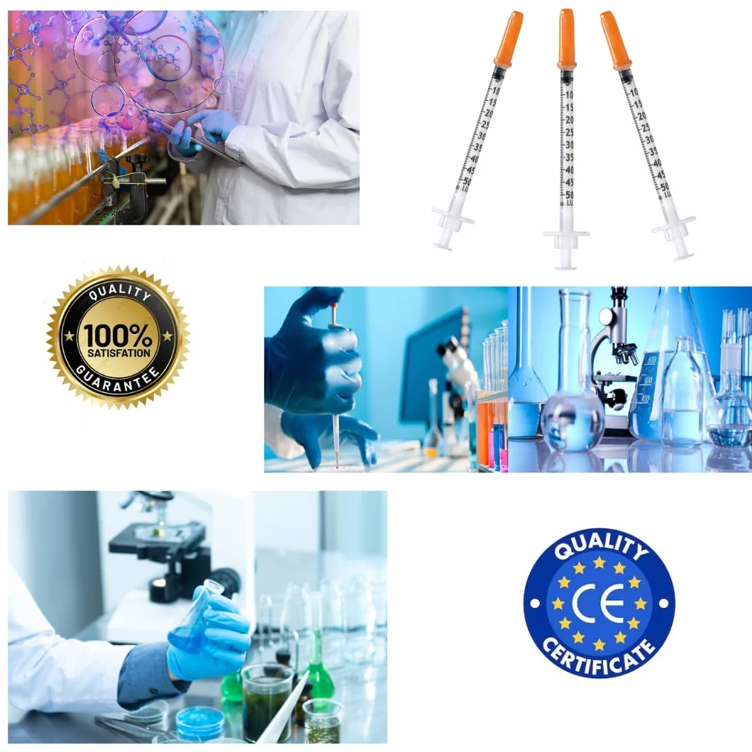 20 probówek plastikowych 0,5 ml/cm³ 29G (0,33 x 12,7 mm), uniwersalne narzędzia pomiarowe, akcesoria laboratoryjne, pakowane pojedynczo