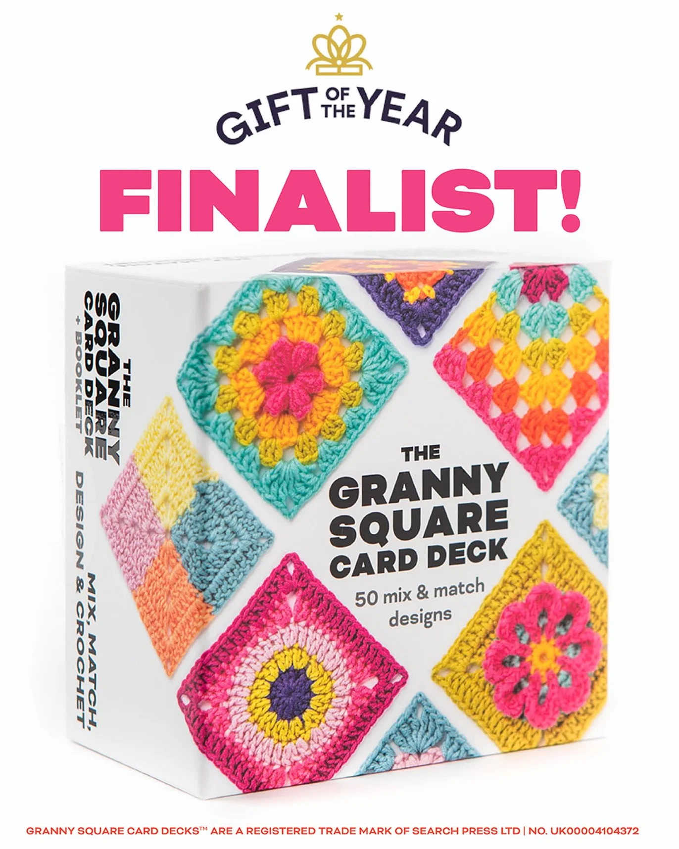 The Granny Square Card Deck: 50 Mix and Match Designs