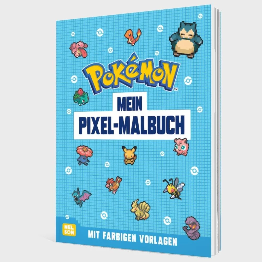 Pokémon Activity-Buch: Mein Pixel-Malbuch
