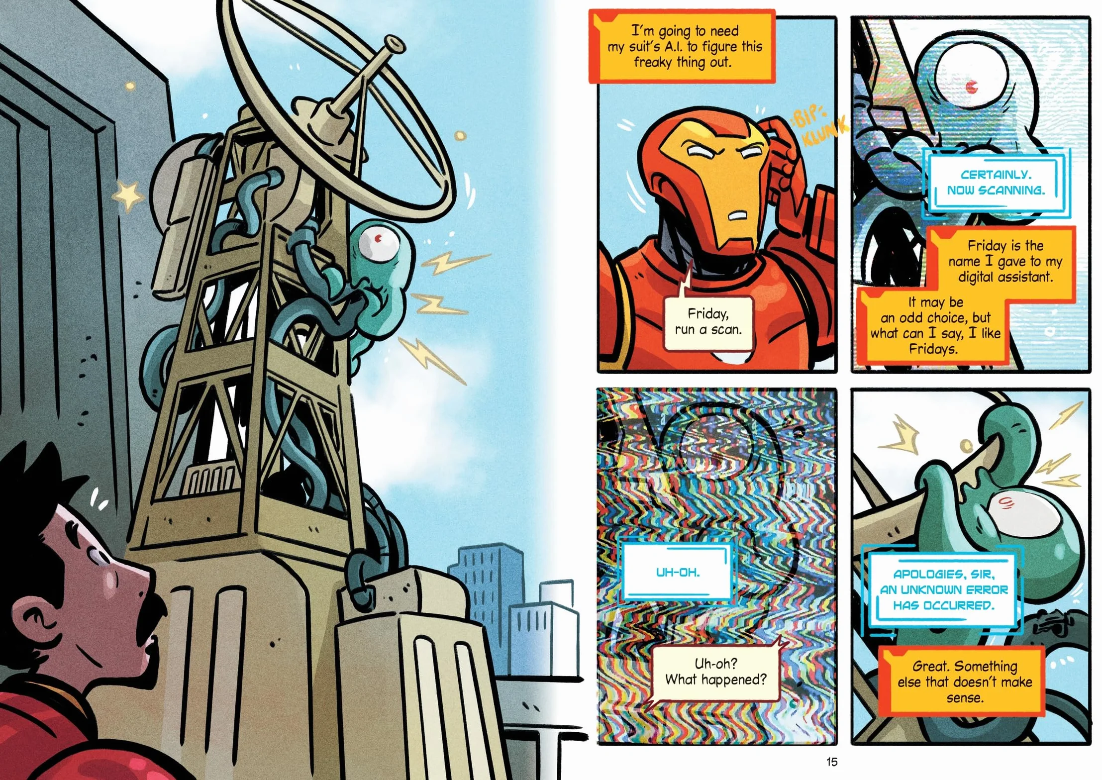 Iron Man: Something Strange! A Mighty Marvel Team-Up Volume 4 Original Graphic Novel