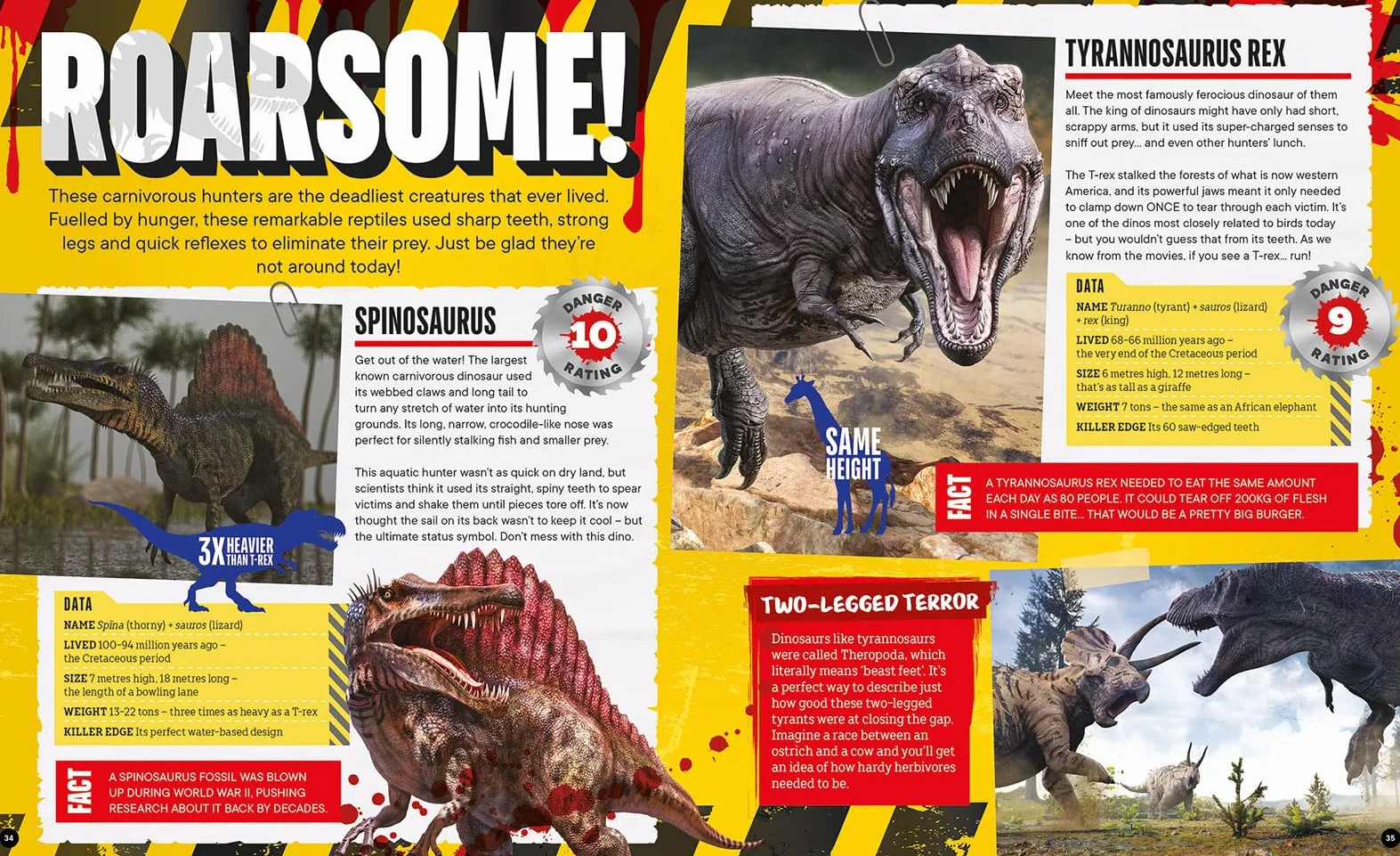 Factology: Dinosaurs: Open Up a World of Information!