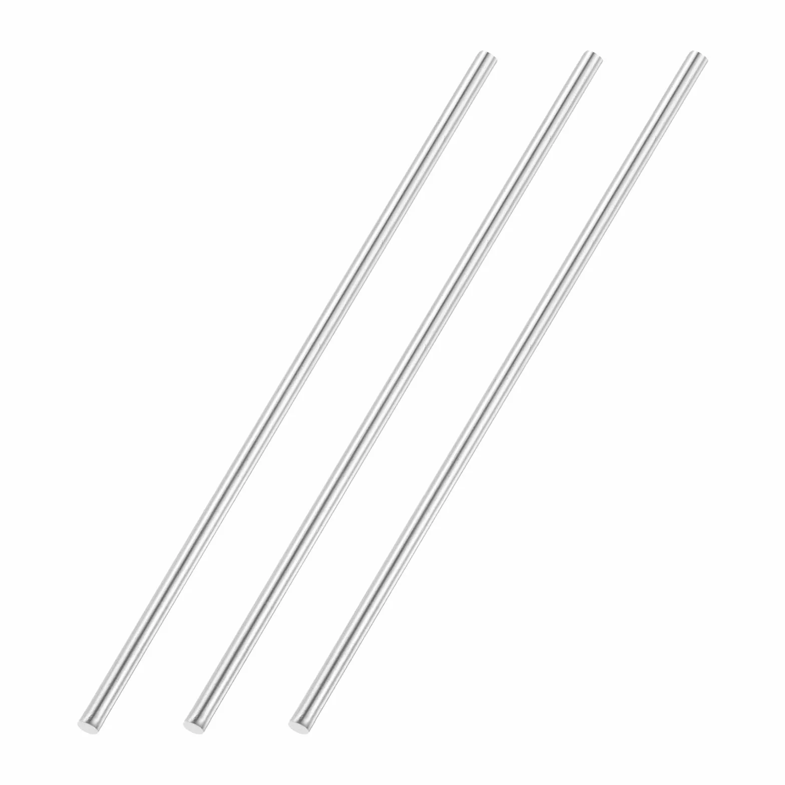 QUARKZMAN 4 mm x 150 mm solidny okrągły pręt ze stali nierdzewnej 304 do projektów DIY, 3 szt