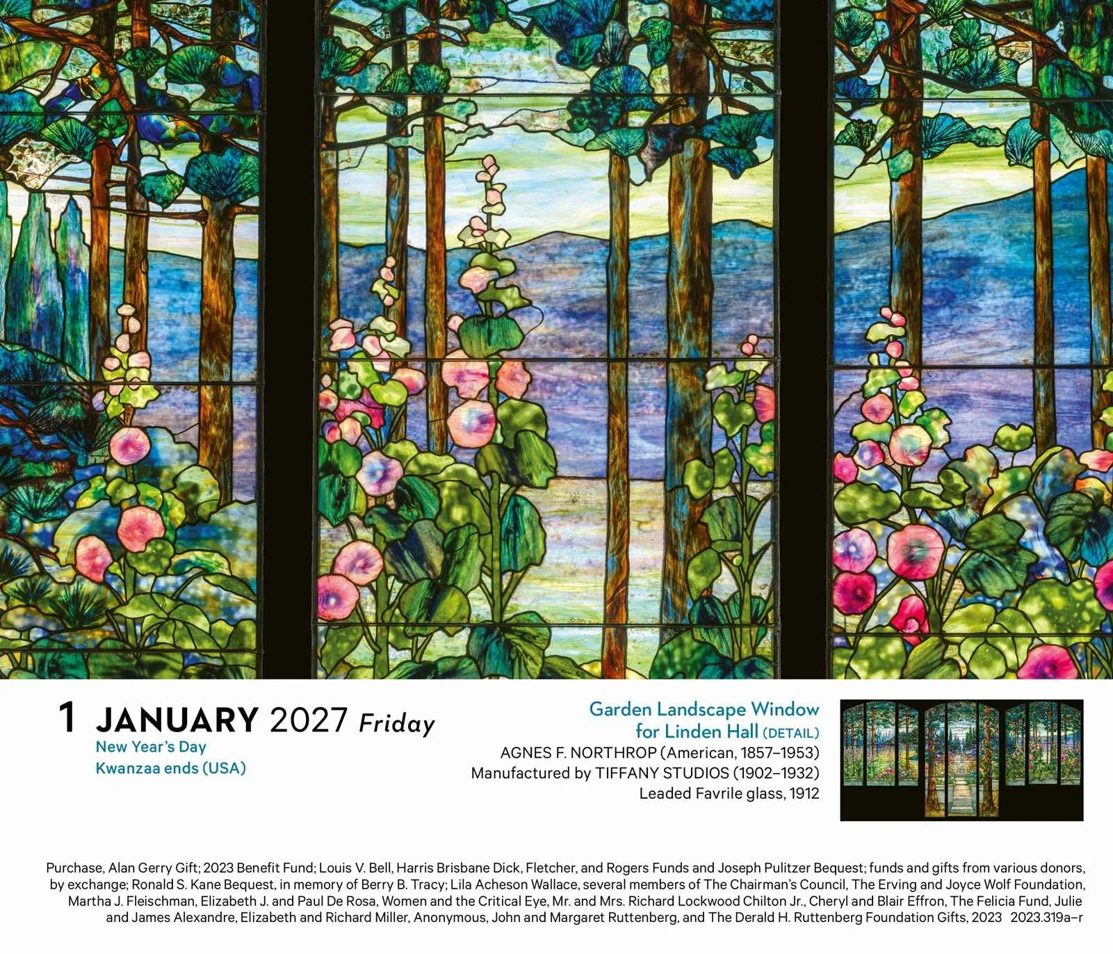 Art: 365 Days of Masterpieces 2027 Day-to-Day Calendar