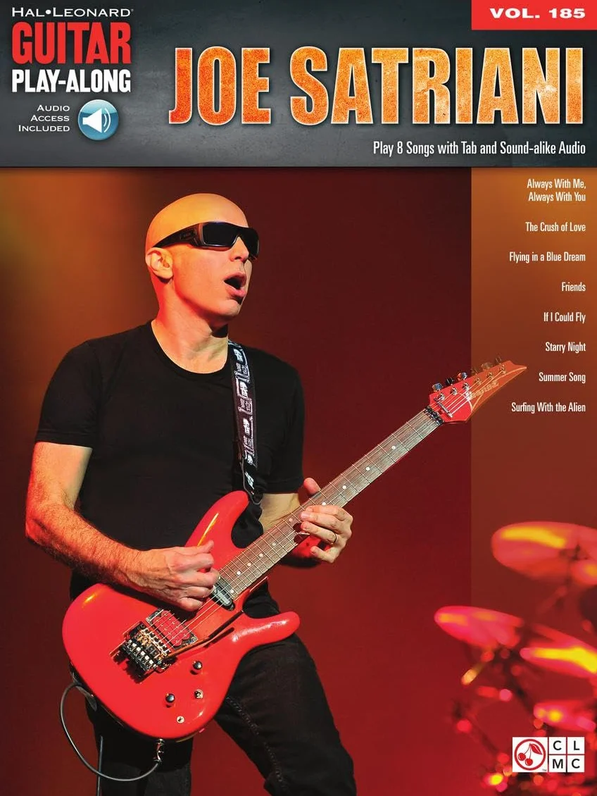 Joe Satriani Guitar Play-Along Vol. 185 - Book/Online Audio