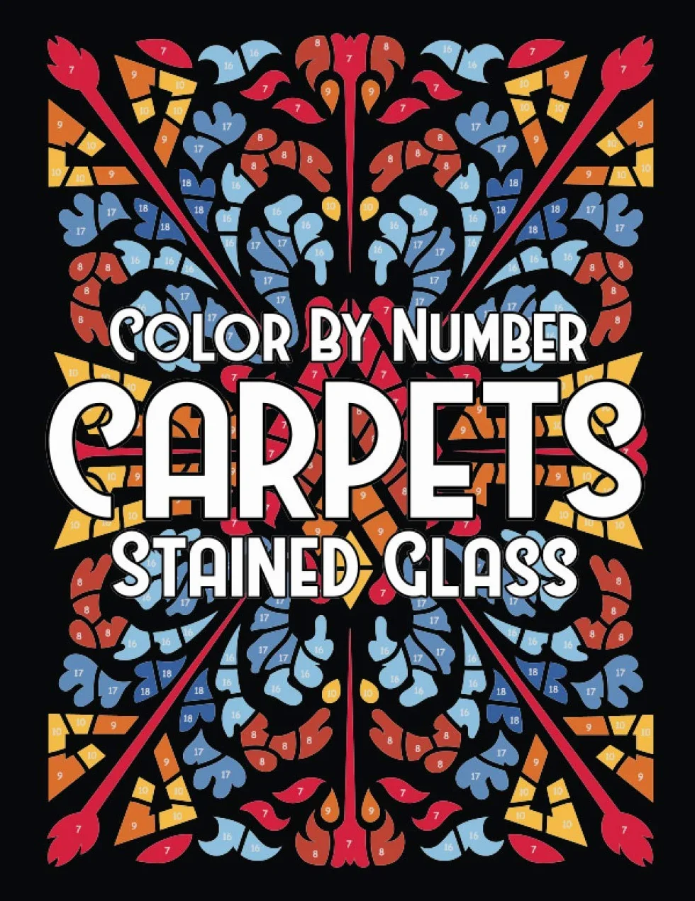 Color By Number CARPETS Stained Glass