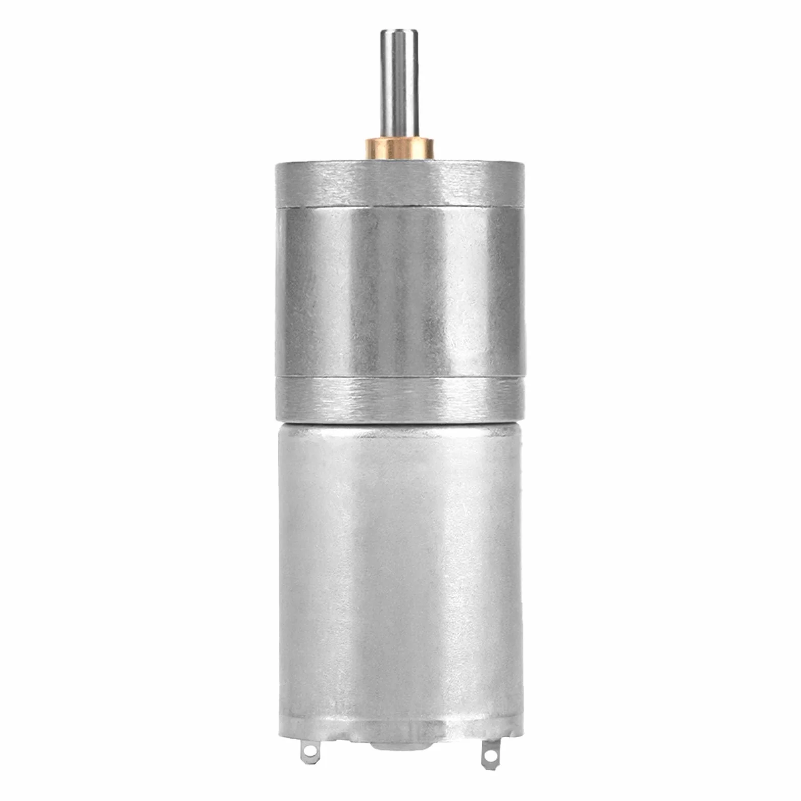 Silnik z przekładnią metalową, Elektryczny Motoreduktor z redukcją Prędkości 12 V i Prędkością 1000 Obr./min o Wysokim Momencie Obrotowym do Projektów Typu „zrób to sam”, z (12V