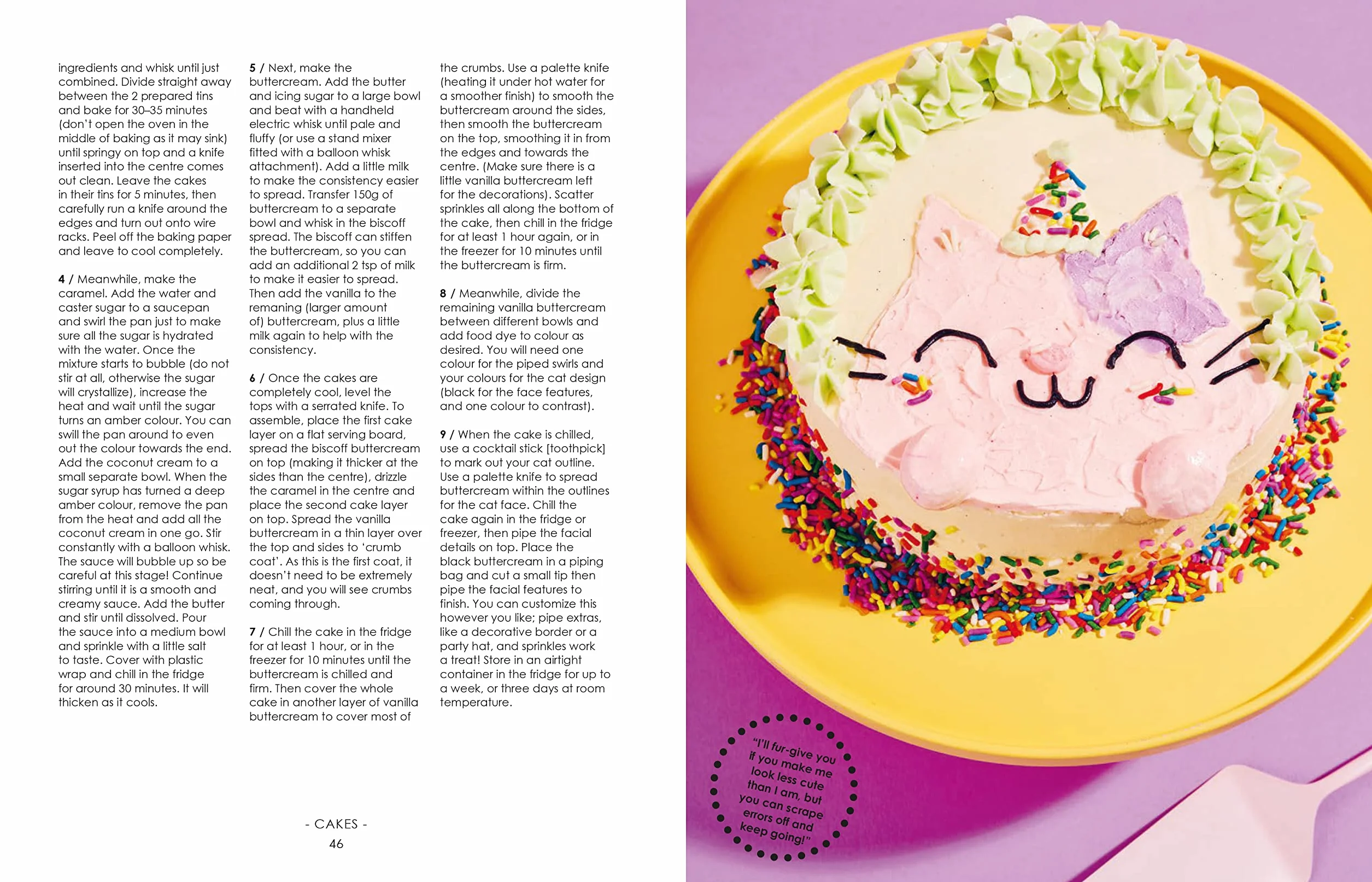 Bake Me a Cat: 50 Purrfect Recipes for Edible Kitty Cakes, Cookies and More!