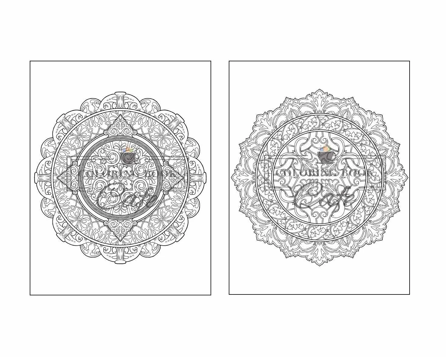 125 Mandalas: An Adult Coloring Book Featuring 125 of the World’s Most Beautiful Mandalas for Stress Relief and Relaxation