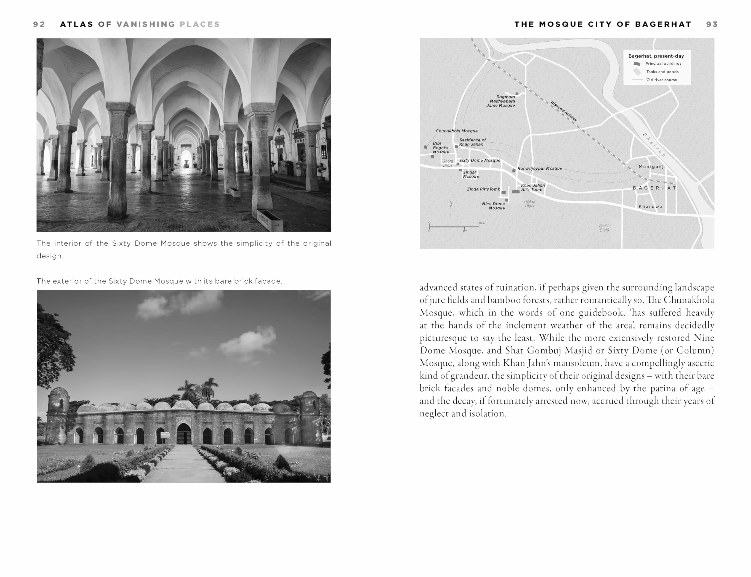 Atlas of Vanishing Places: The Lost Worlds as They Were and as They Are Today