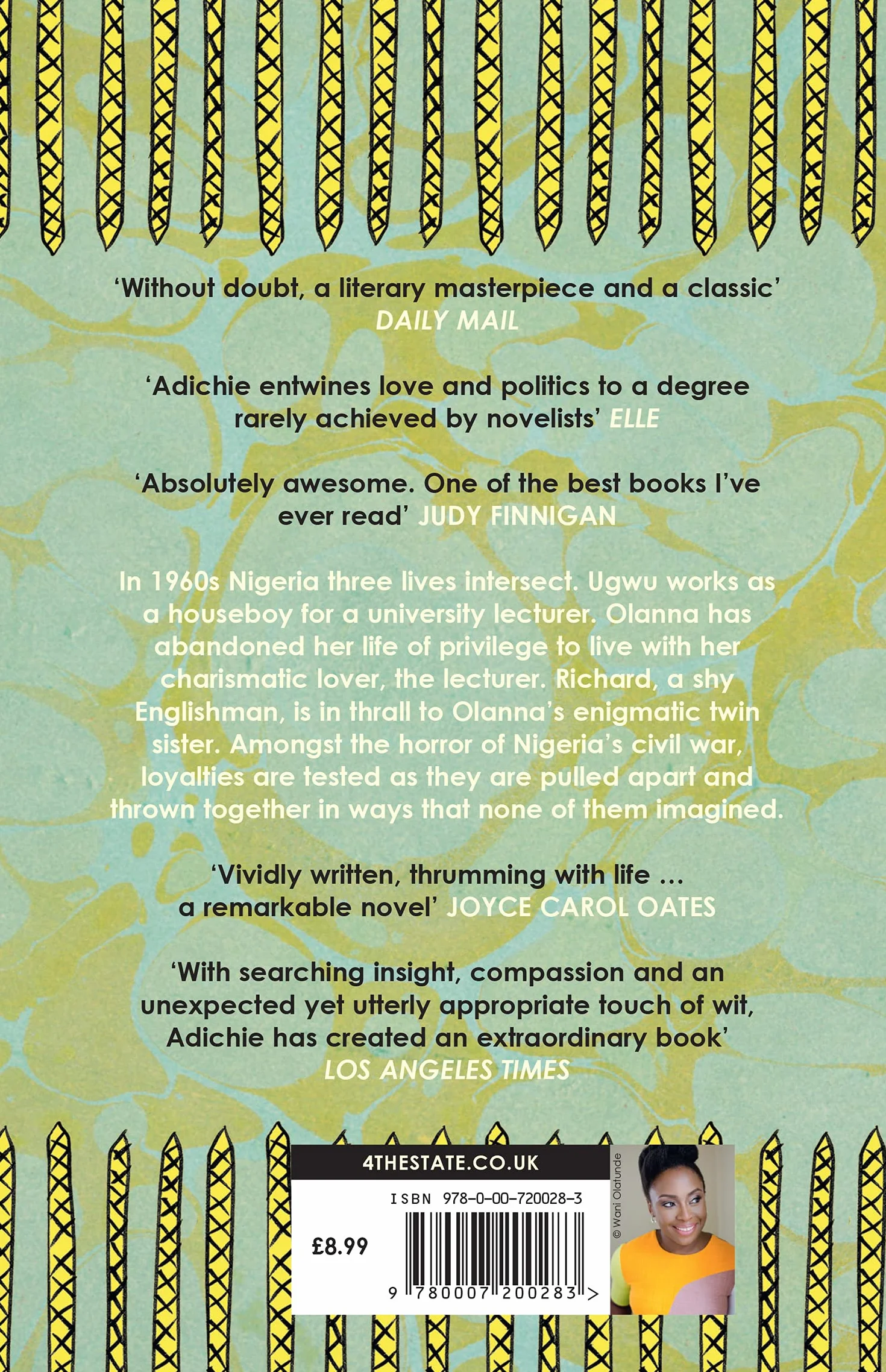 Half of a Yellow Sun: Women's Prize-winning Novel by Chimamanda Ngozi Adichie