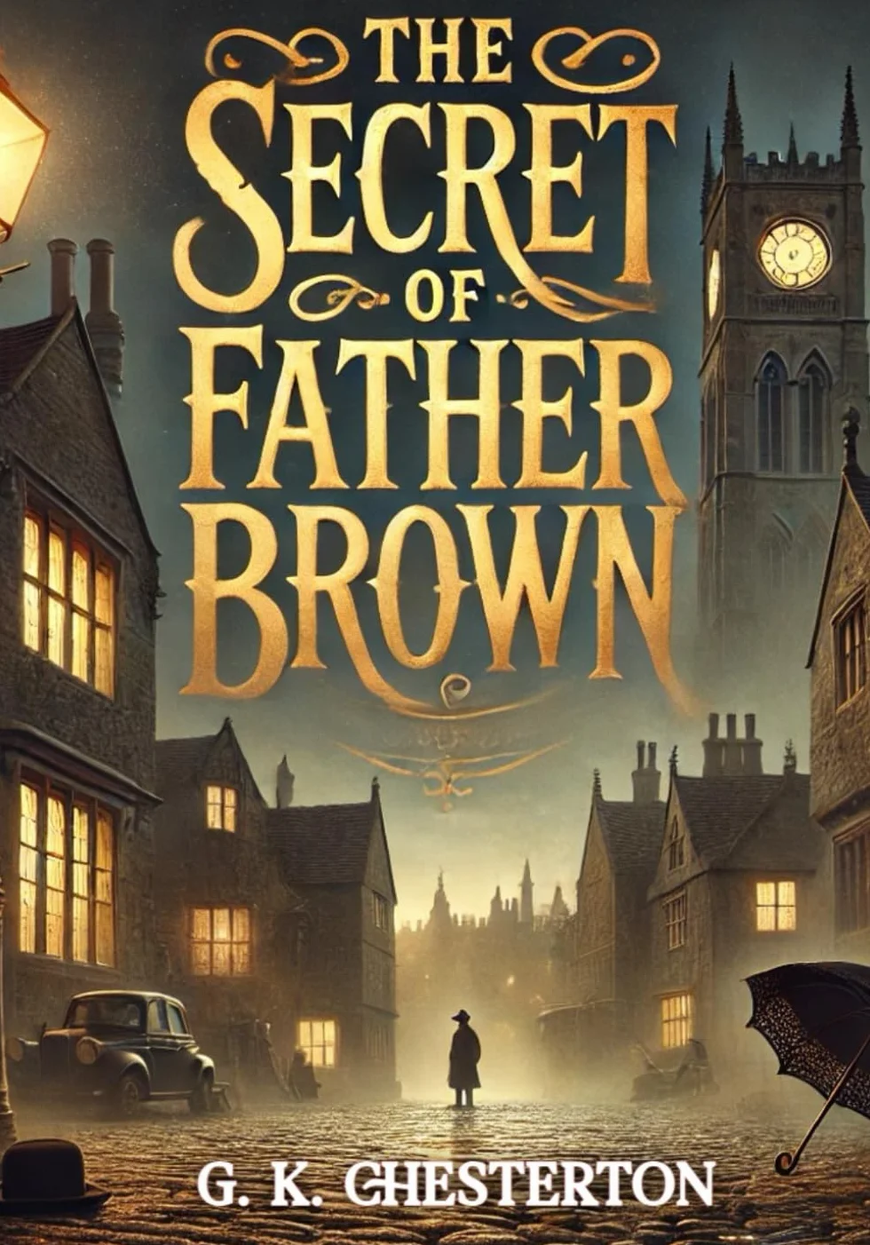 The secret of Father Brown (Large Print Edition): Mystery and Morality in Timeless Detective Tales of Insight and Intrigue
