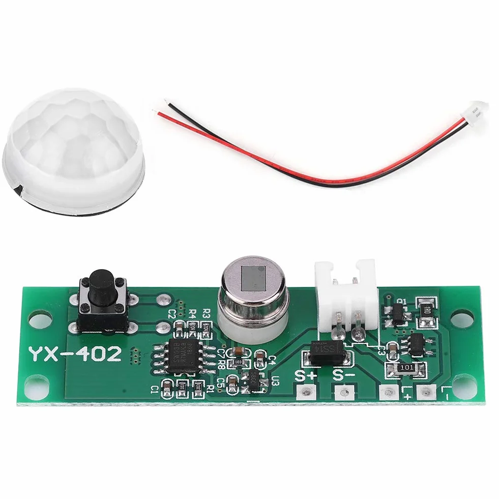 Płytka Obwodu Lampy Słonecznej z Czujnikiem PIR 3.7V/3.2V Zasięg Wykrywania 2-5m Automatyczne Włączanie