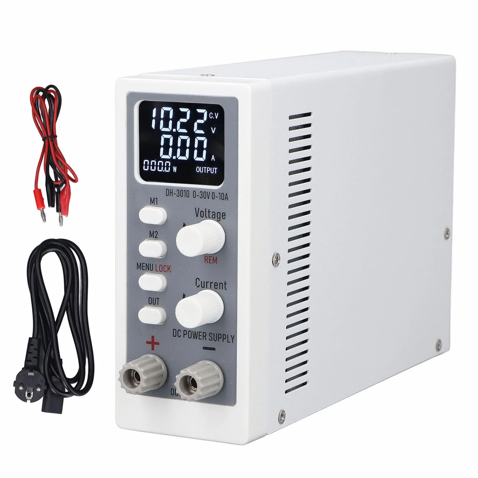 Marhynchus Zasilacz 300W DC 0-10A LED Wyświetlacz Aluminiowa Obudowa