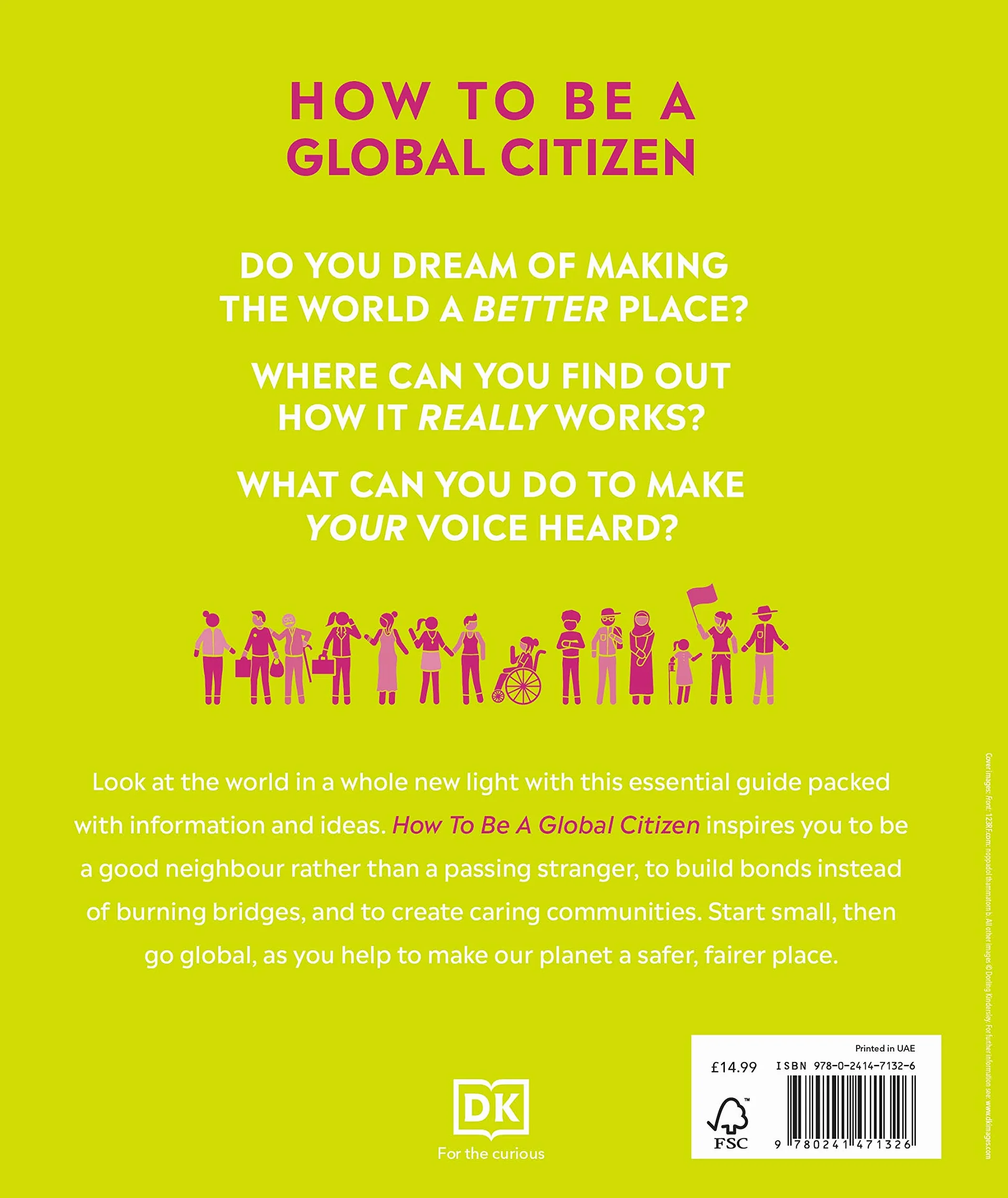 How to be a Global Citizen: Be Informed. Get Involved.