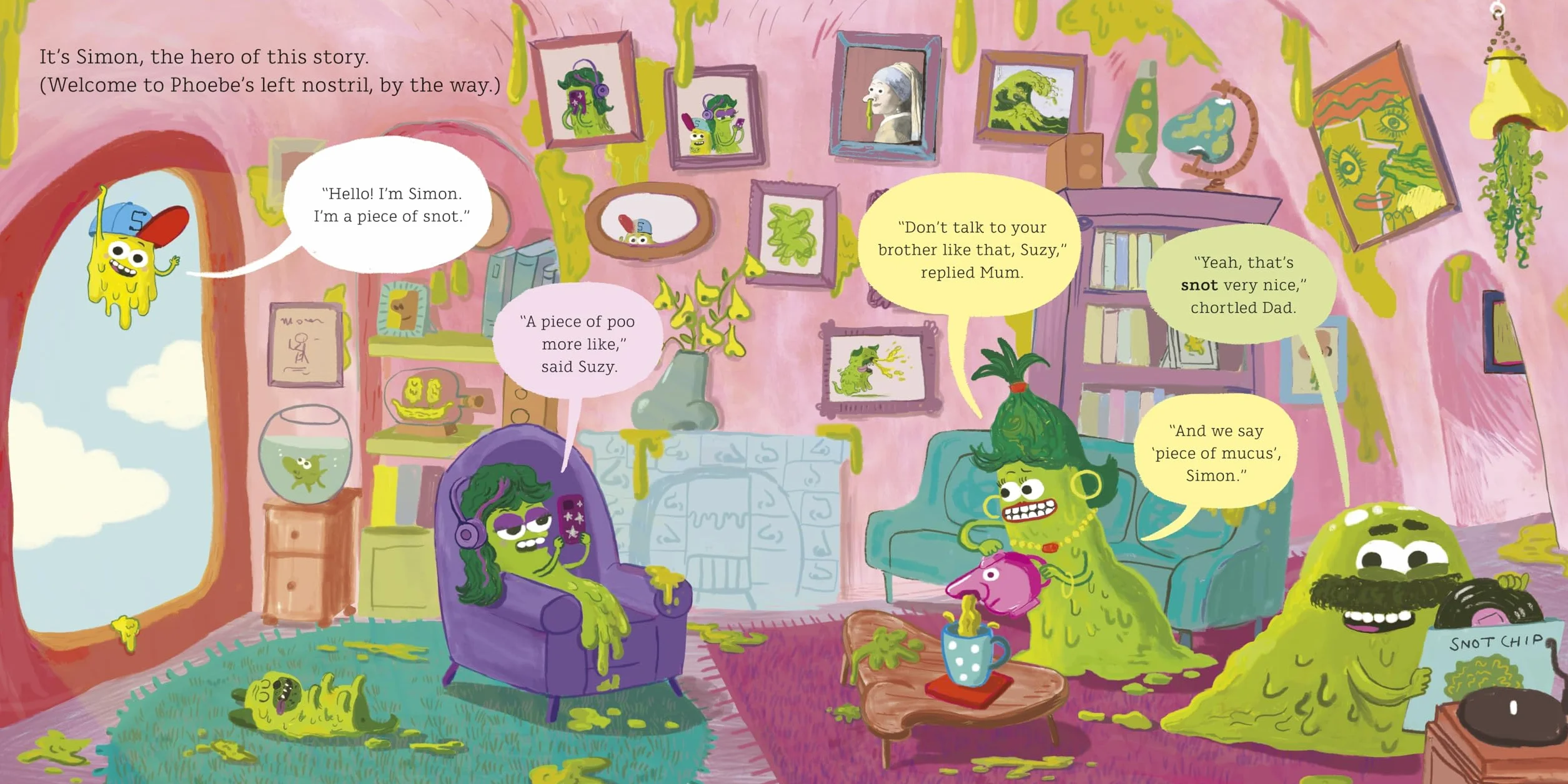 Simon Gets Sneezed: A hilarious new picture book from bestselling authors Adam Kay and Henry Paker