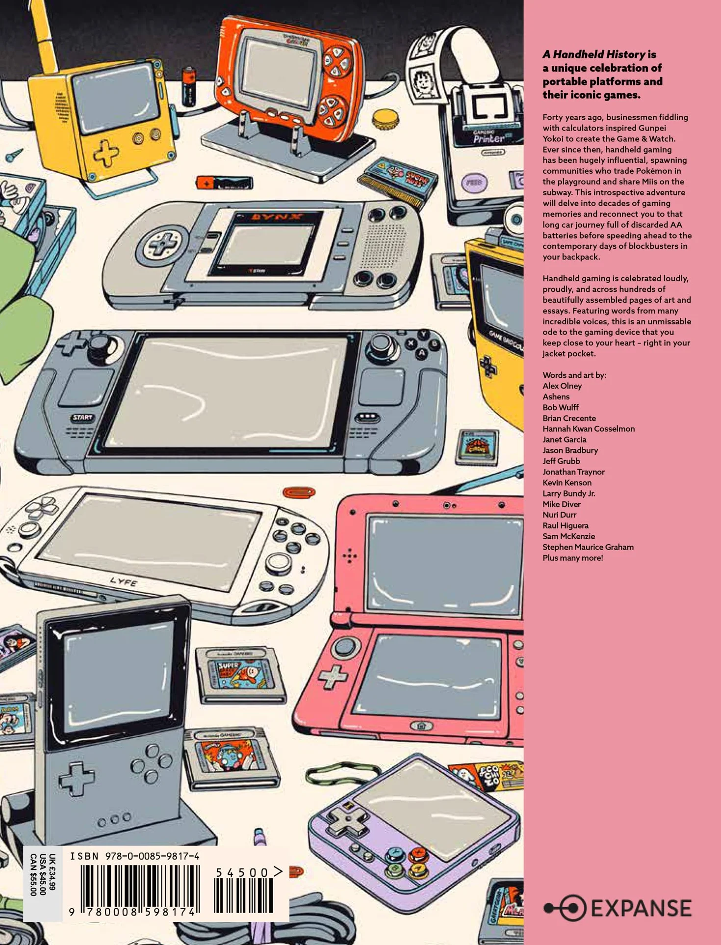 A Handheld History: A Celebration of Portable Gaming: A comprehensive celebration of handheld consoles and their iconic games from indie journal publisher Lost In Cult