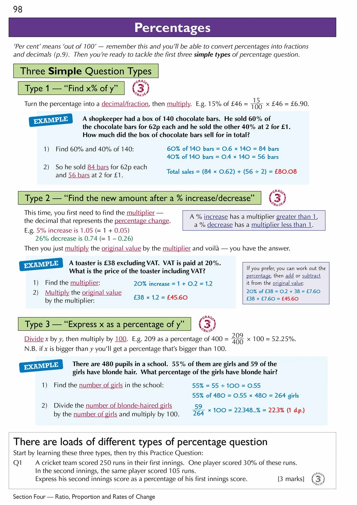 GCSE Maths AQA Complete Revision & Practice: Higher inc Online Ed, Videos & Quizzes