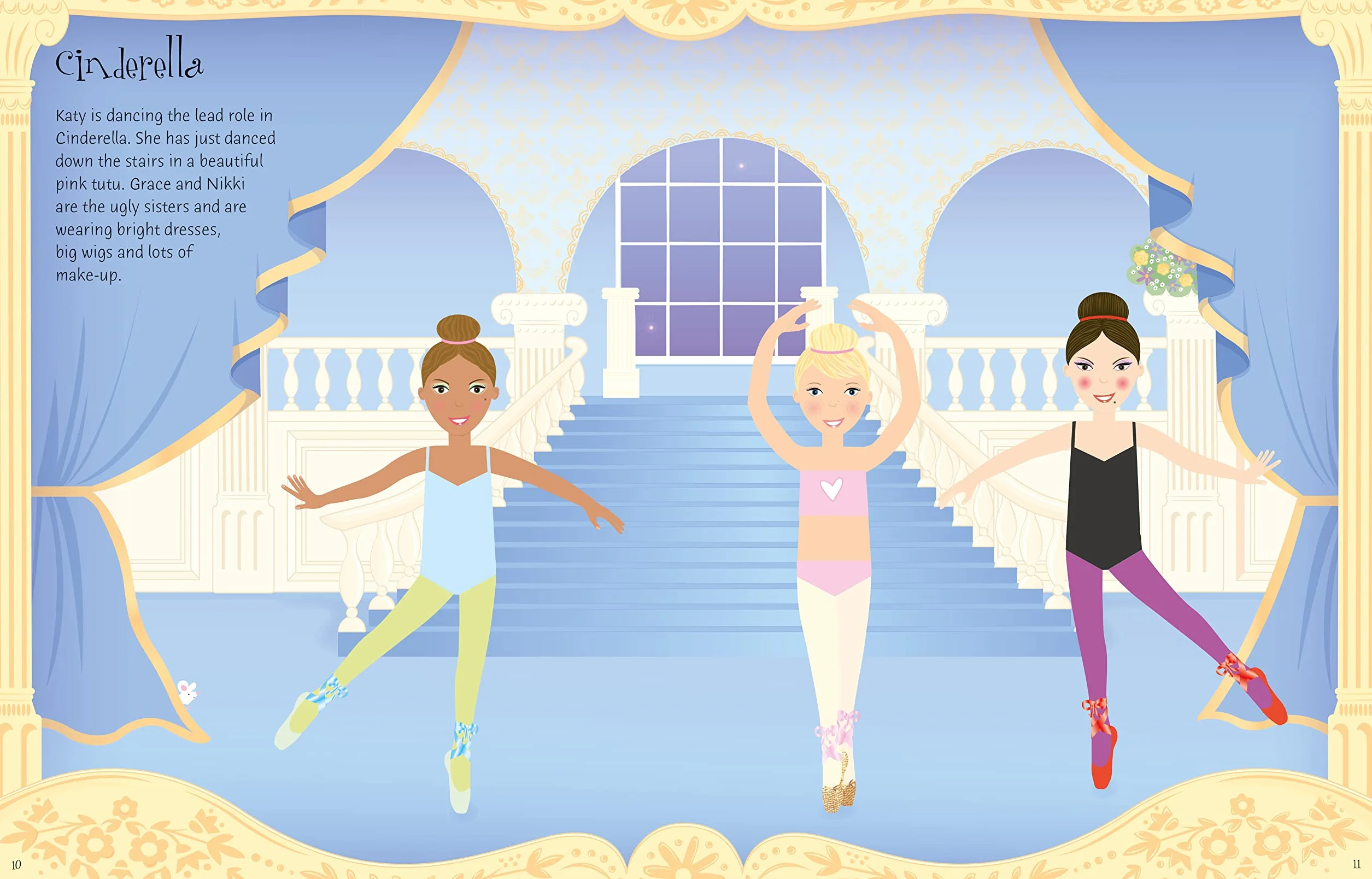Sticker Dolly Dressing Ballerinas: 1