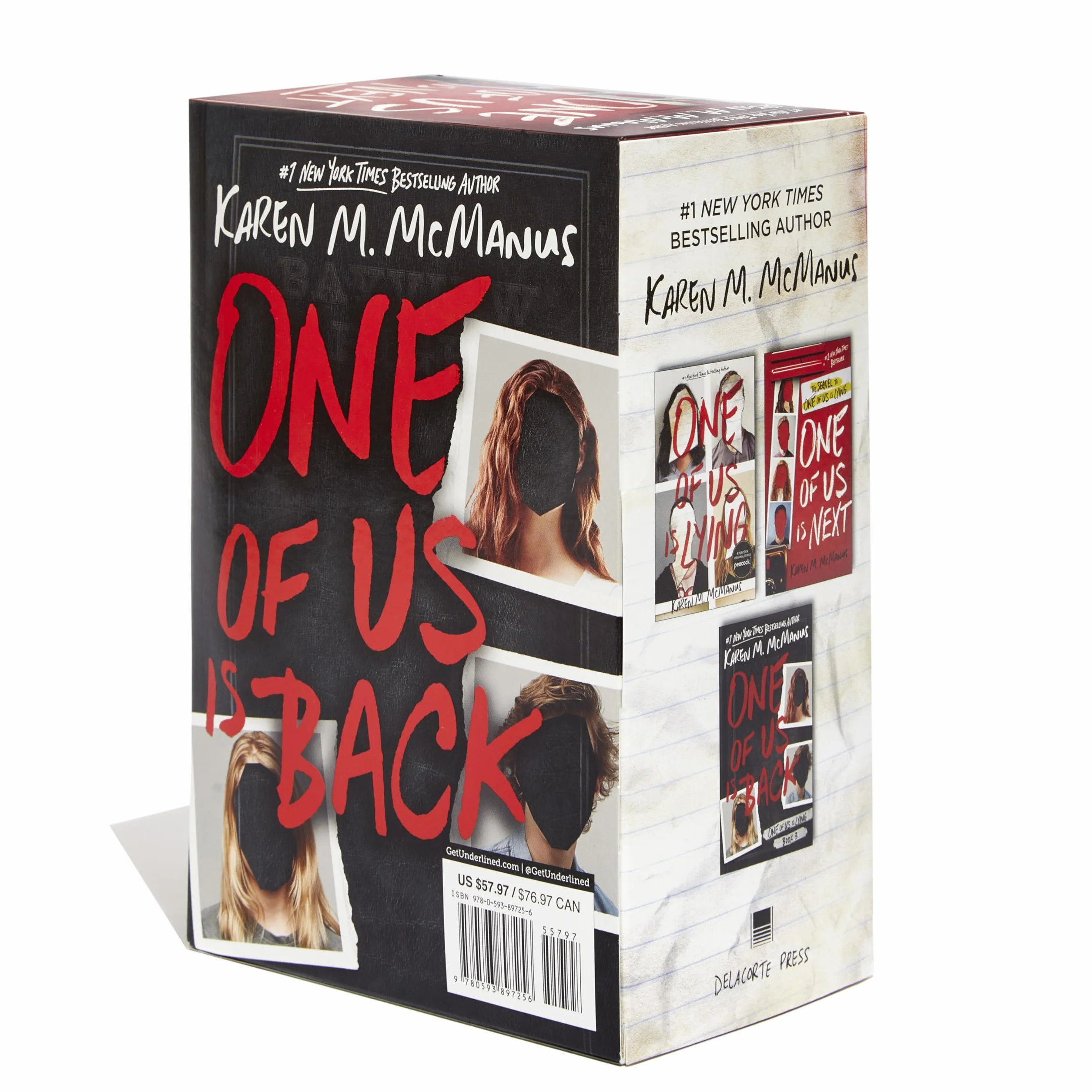One of Us Is Lying Series Boxed Set: One of Us Is Lying; One of Us Is Next; One of Us Is Back