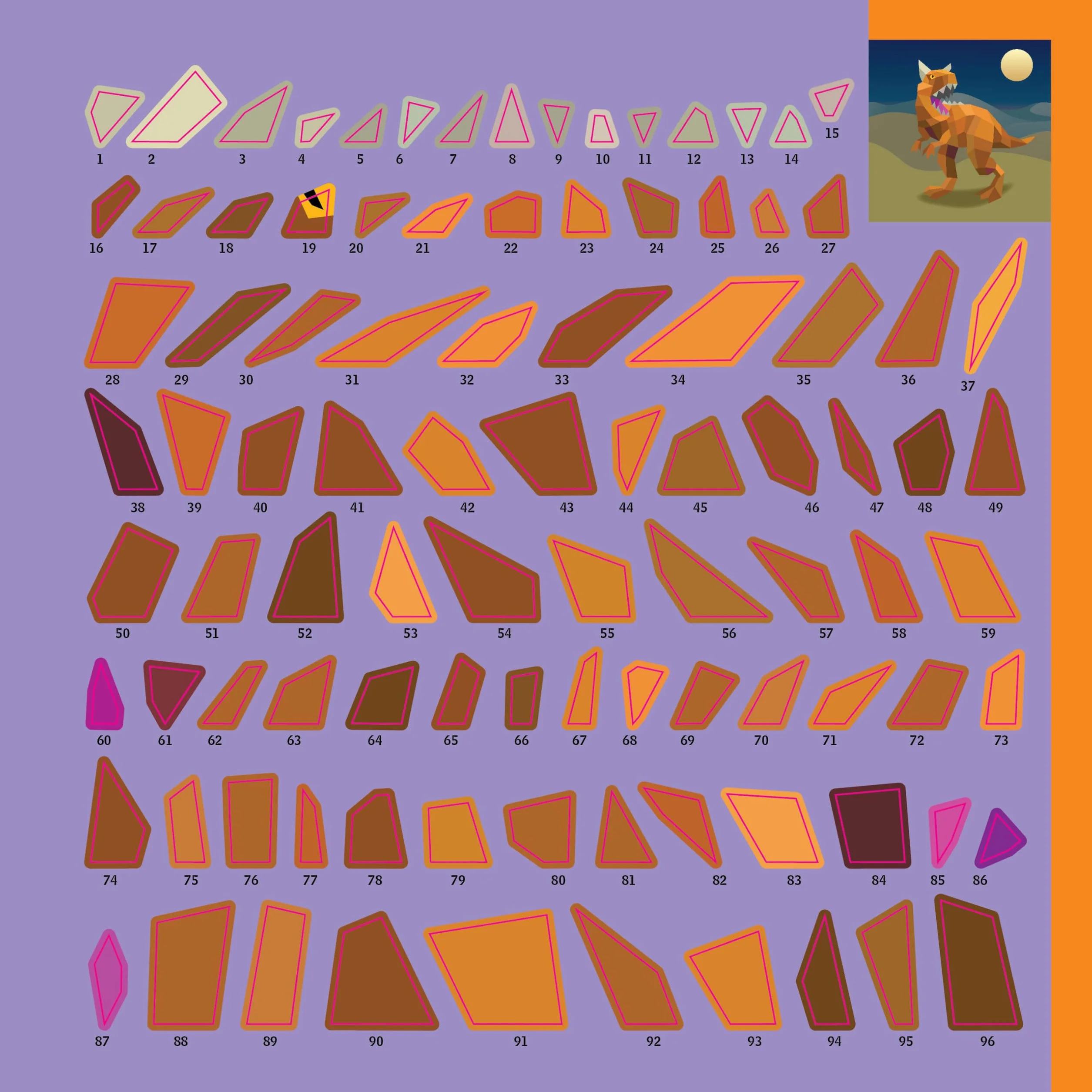Paint by Sticker Kids: Dinosaurs: Create 10 Pictures One Sticker at a Time!