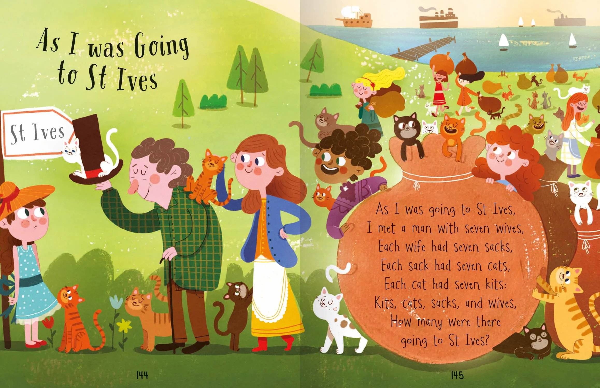 100 Nursery Rhymes: Illustrated Hardback Book of Children's Stories & Songs
