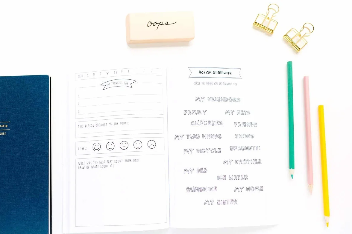 The 3 Minute Gratitude Journal for Kids: A Journal to Teach Children to Practice Gratitude and Mindfulness