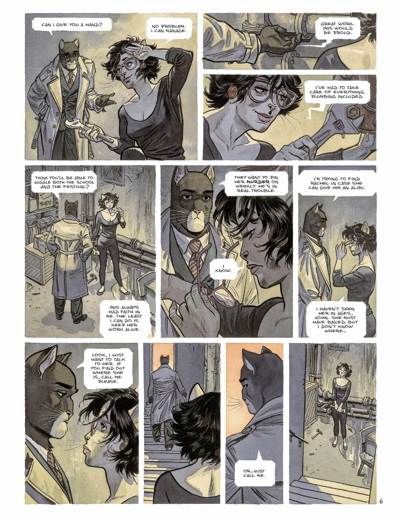 Blacksad: They All Fall Down Part Two