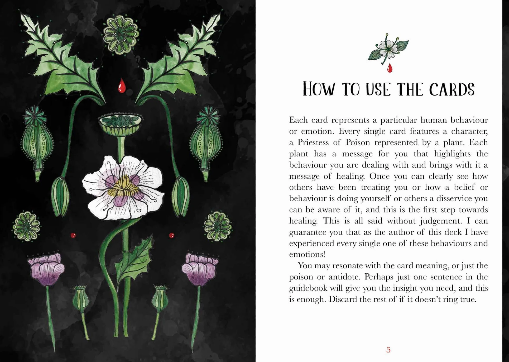 Deadly Apothecary Oracle: Poisonous plants as guides and healers