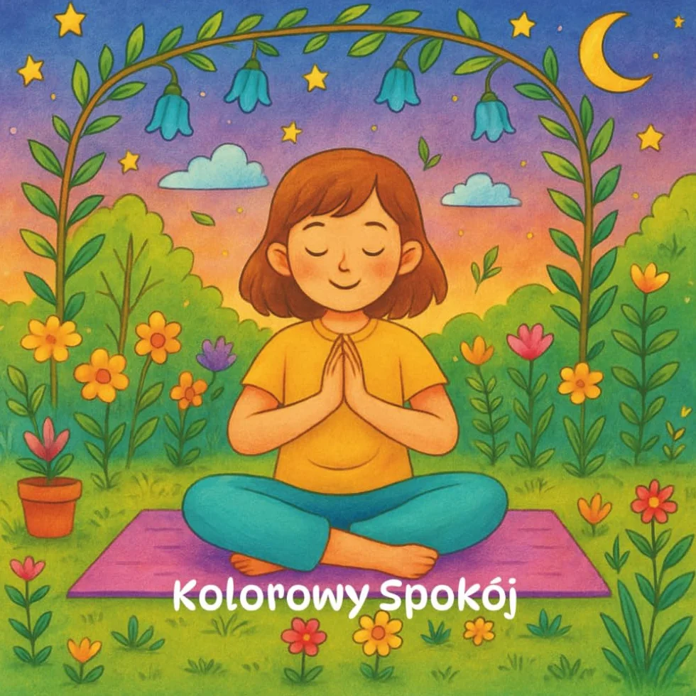 Kolorowanka Kolorowy Spokój Malowanka na trudne chwile