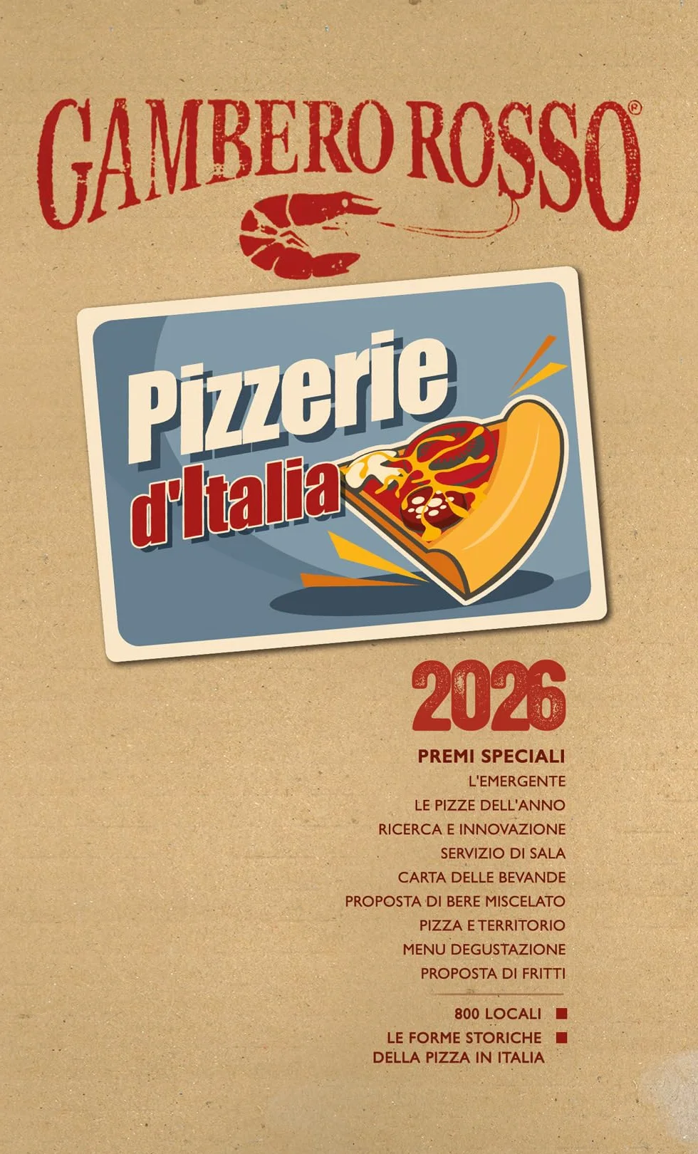 Pizzerie d'Italia del Gambero Rosso 2026
