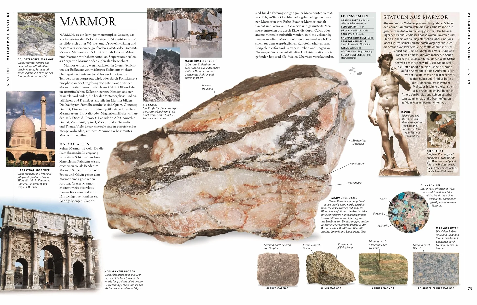 Steine & Mineralien: Über 500 Gesteine, Minerale, Edelsteine und Fossilien - 1200 Farbfotos