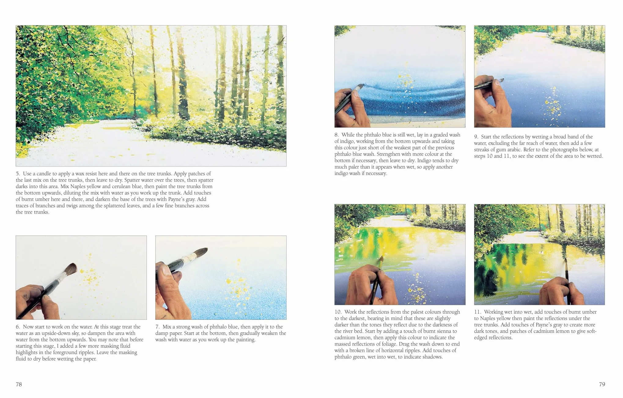 Watercolour Landscapes Step-By-Step
