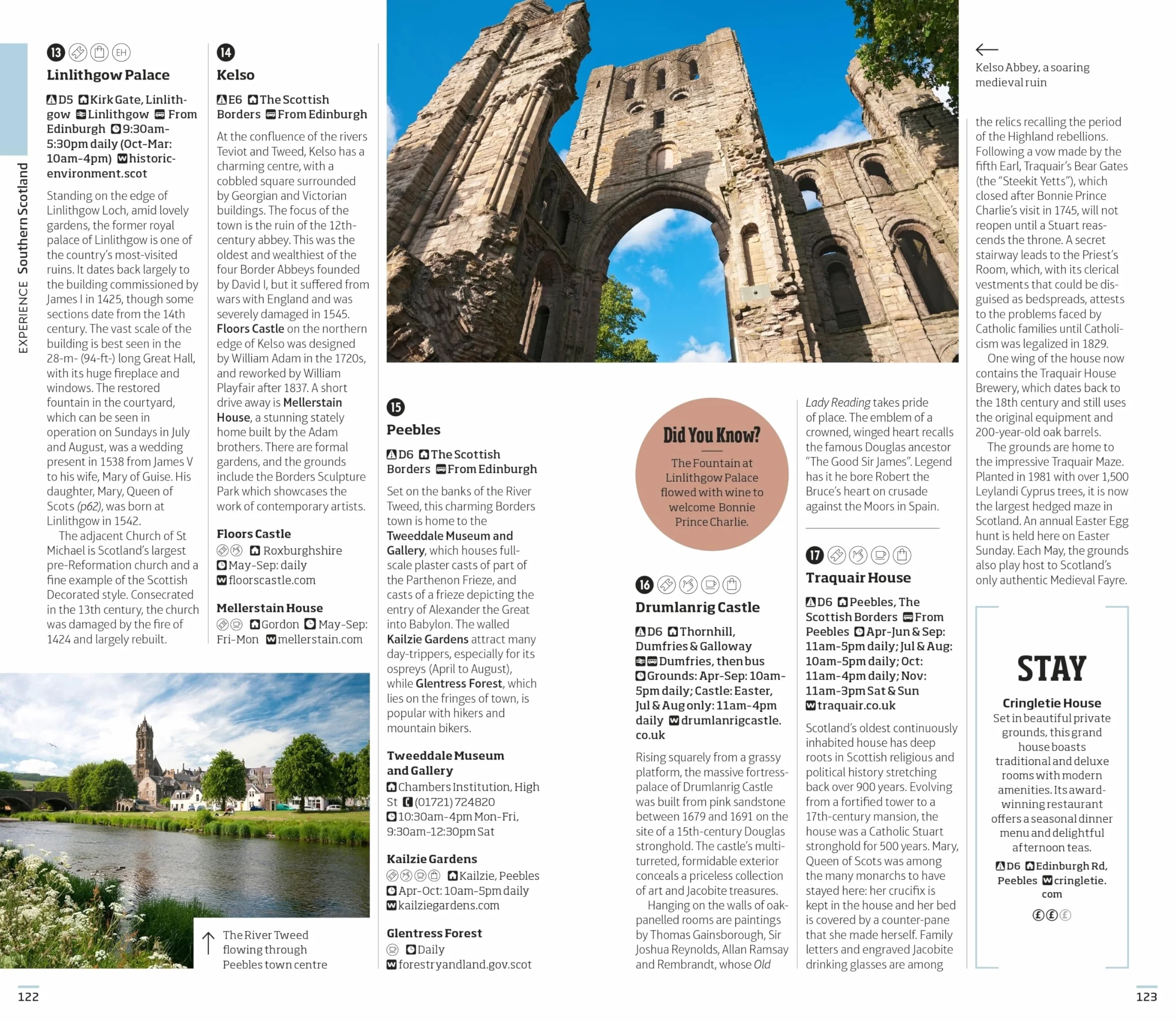 DK Scotland Travel Guide: Edinburgh, Glasgow, Highlands Maps & Tours